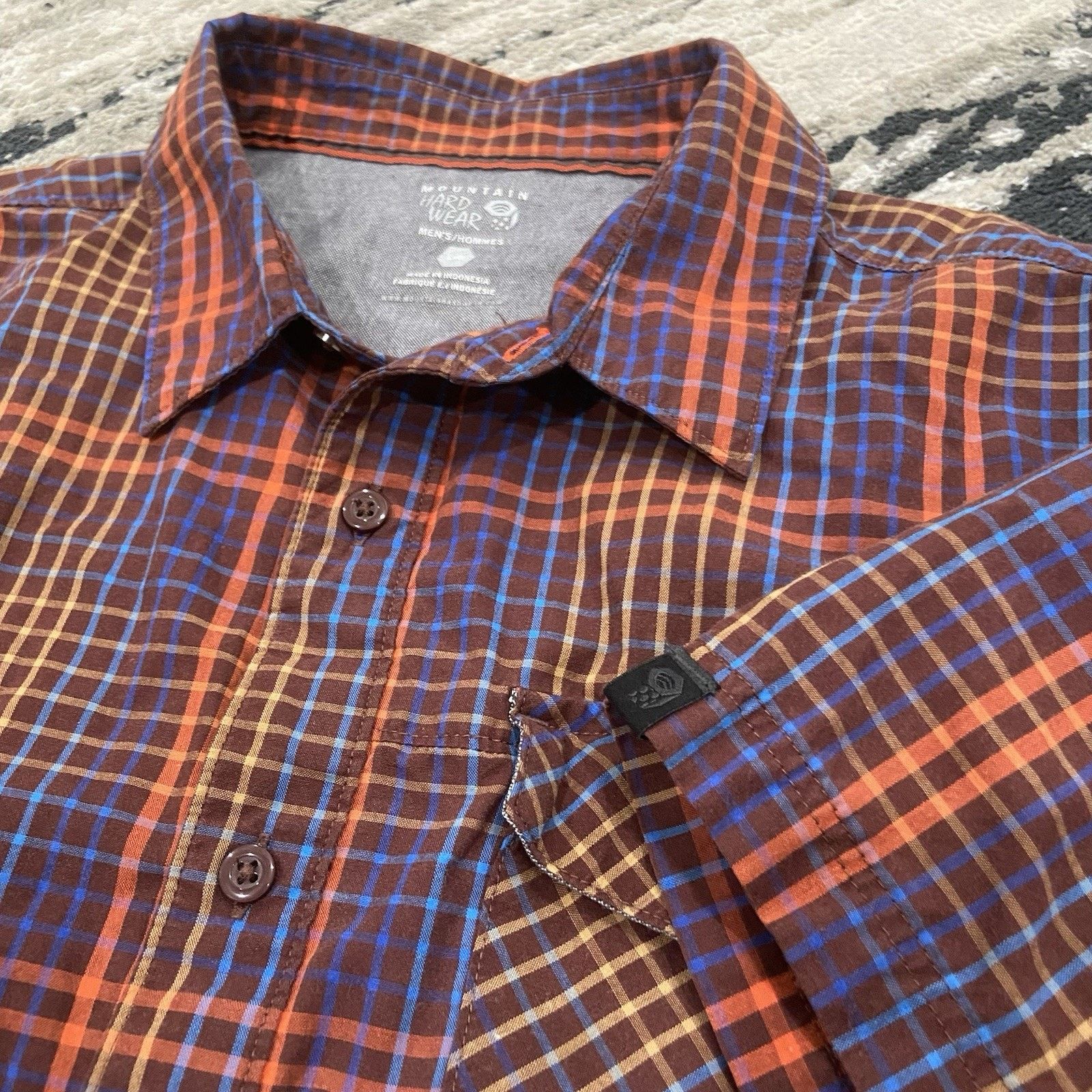 Mountain Hardwear Mountain Hardwear Shirt Mens Large Plaid Drummond Camp Size US L / EU 52-54 / 3 - 3 Thumbnail