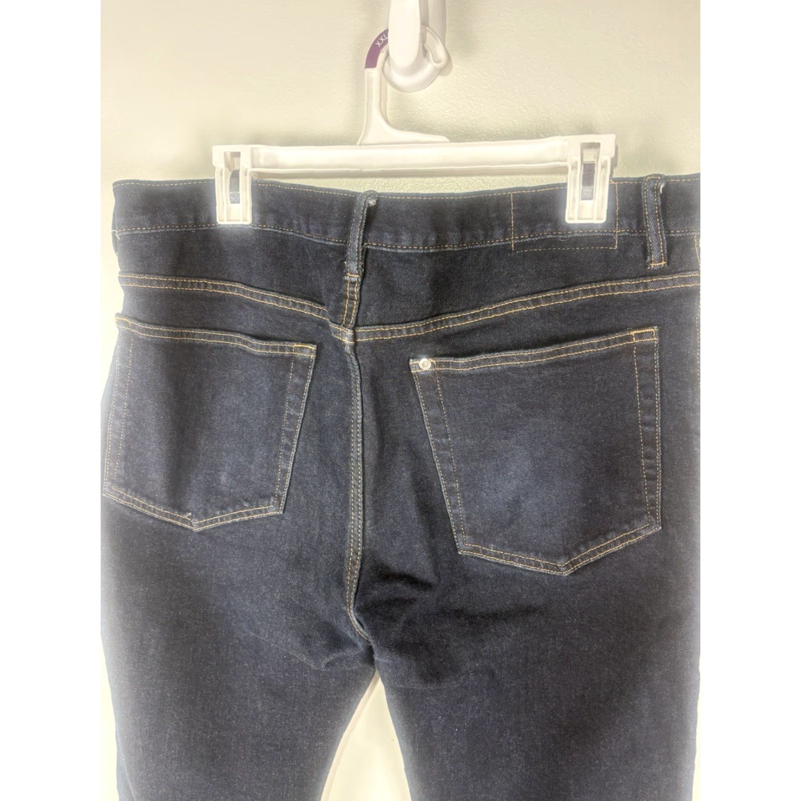 H&M H&M Dark Wash Slim Leg Ankle Jeans Men's Size 36x32 90s Preppy Size US 36 / EU 52 - 5 Thumbnail