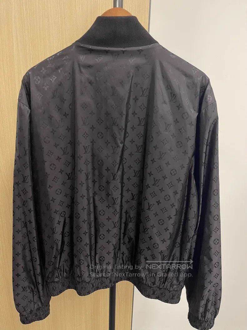 Louis Vuitton Louis Vuitton Black full logo reversible jacket Size US L / EU 52-54 / 3 - 2 Thumbnail