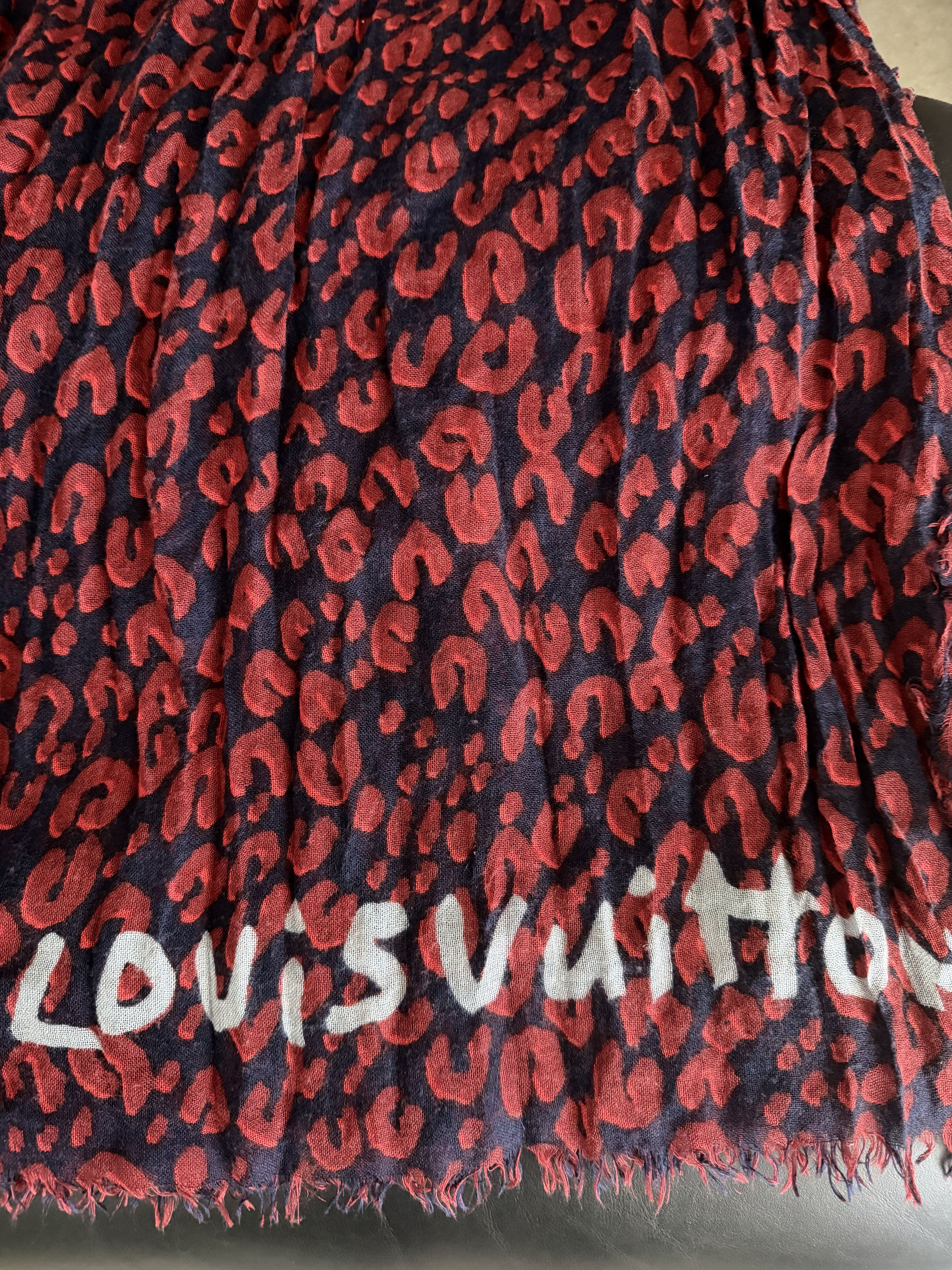 Louis Vuitton × Stephen Sprouse Graffiti scarf Size ONE SIZE - 1 Thumbnail