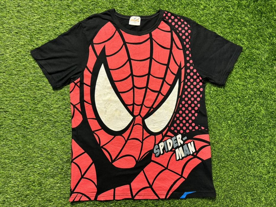 Marvel Comics SPIDERMAN - all over print tshirt | Grailed