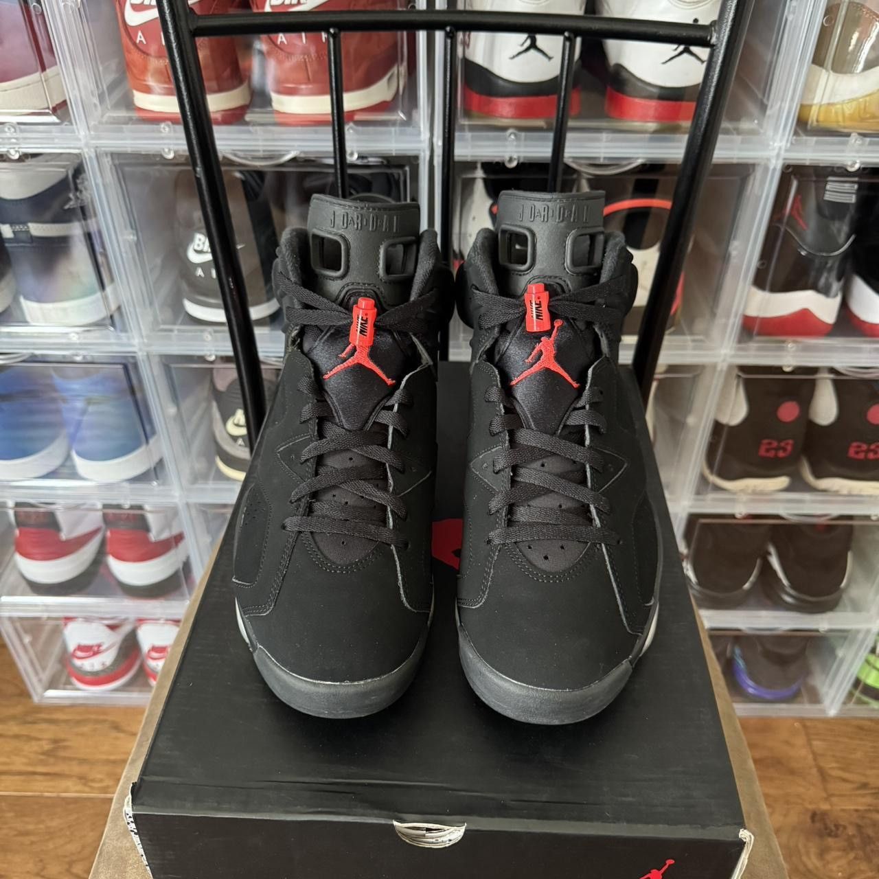 Jordan Brand Nike Air Jordan 6 VI Retro Infrared 2019 OG VNDS QS SP SE 11 Size US 11 / EU 44 - 3 Thumbnail