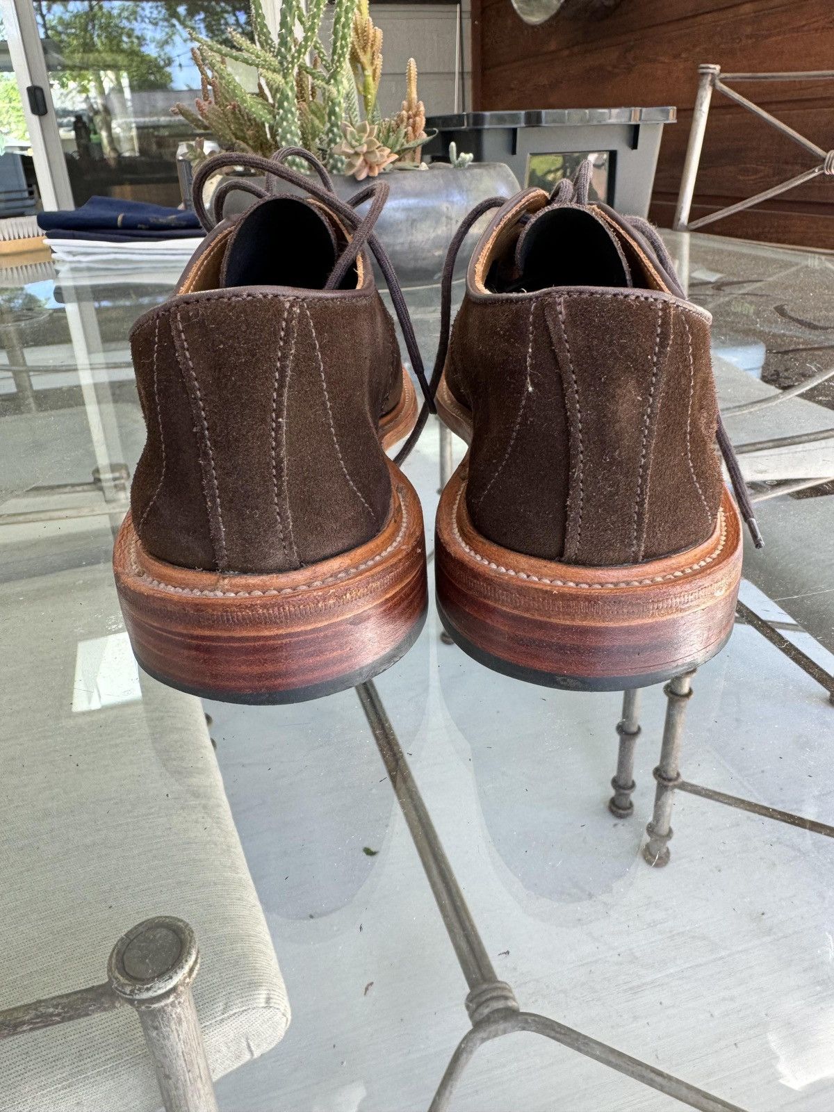 Tricker's Trickers Chocolate Repello Tramping Shoes (x Superdenim) Size US 7 / EU 40 - 3 Thumbnail