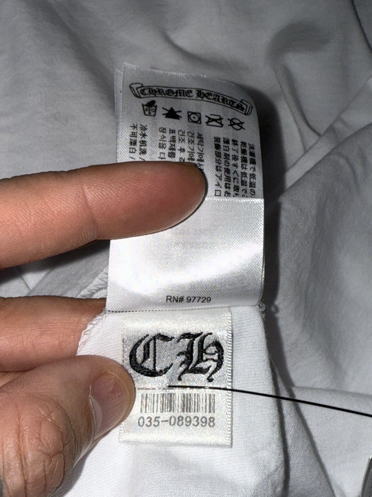 Chrome Hearts Chrome hearts foti logo t shirt Size US XXL / EU 58 / 5 - 7 Thumbnail