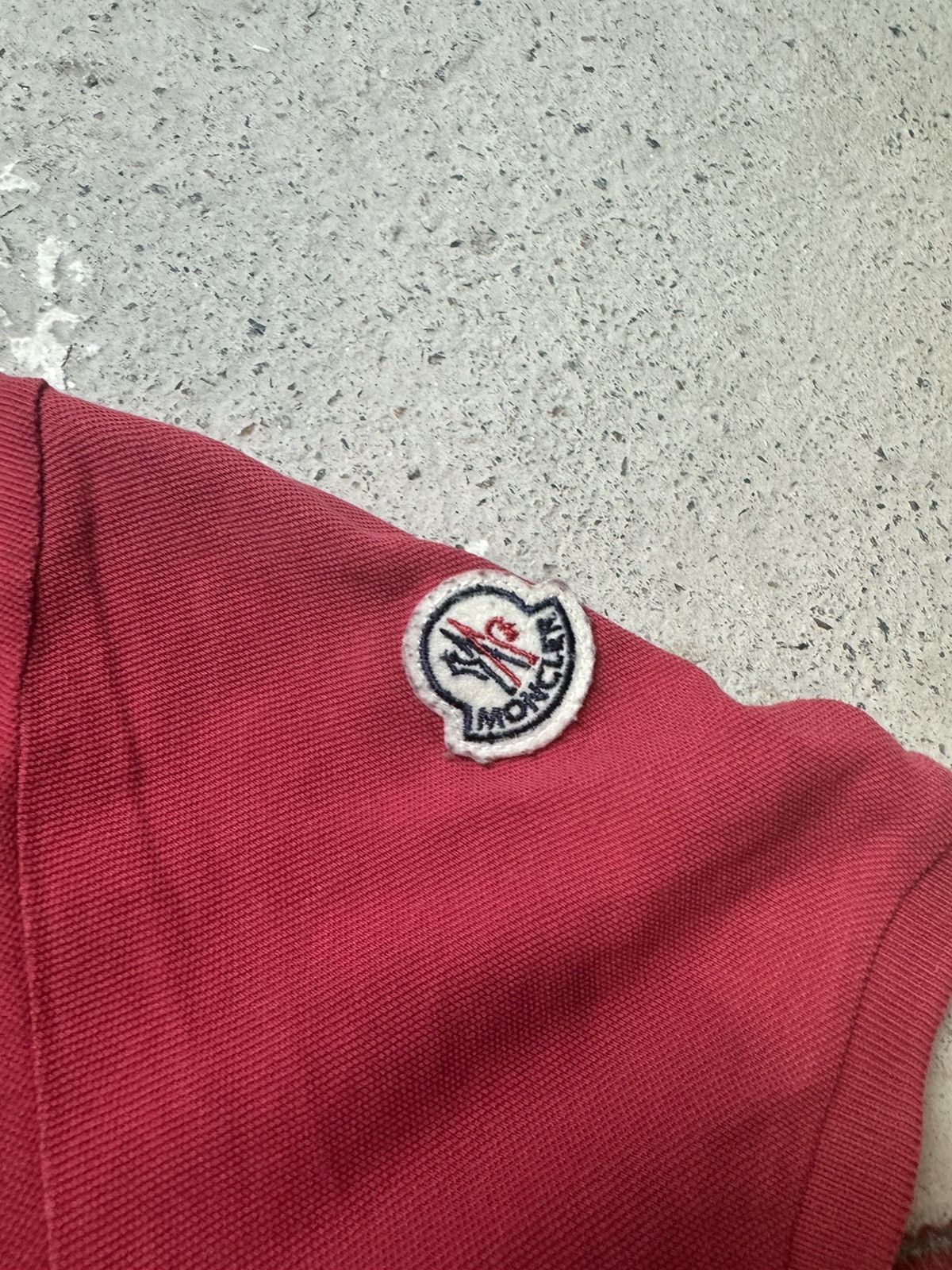 Moncler × Vintage Vintage Y2K Moncler Embroidered Emblem Logo Luxury Polo Size US M / EU 48-50 / 2 - 3 Thumbnail