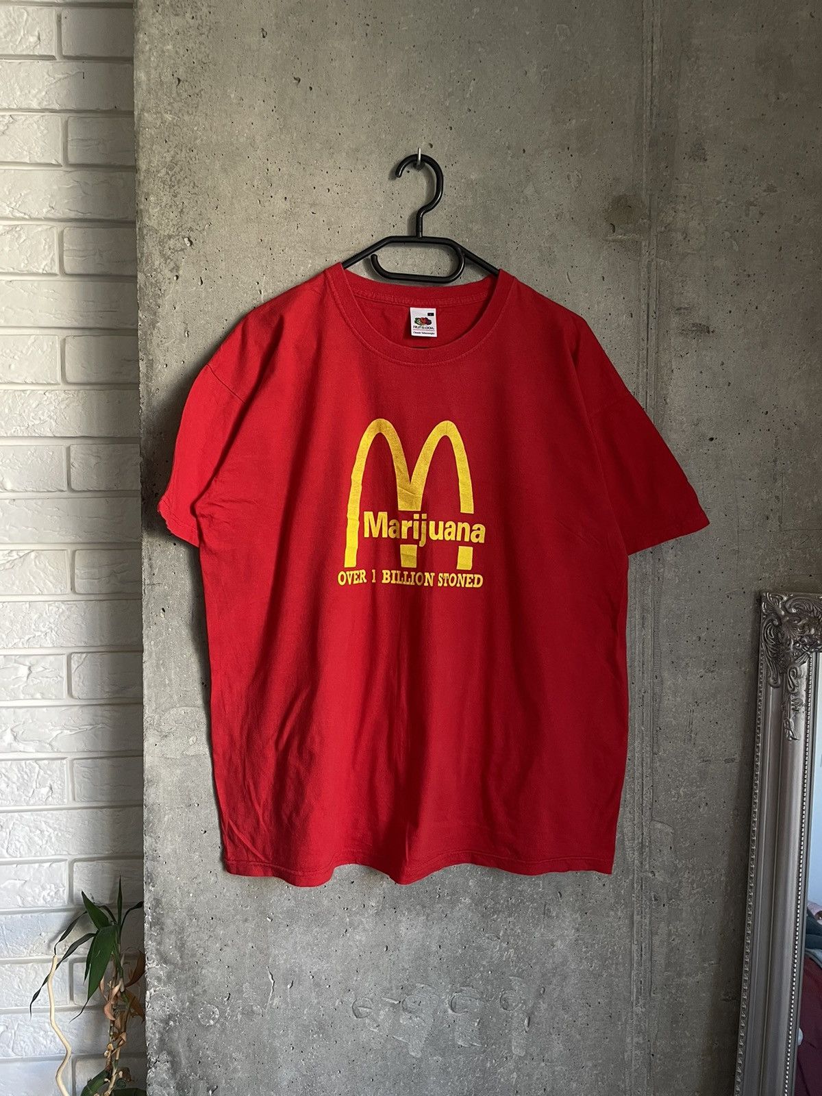 Japanese Brand × Sex Skateboards Mcdonalds/Marijuana Over 1 Billion Stoned T-shirt Faded Y2k Size US L / EU 52-54 / 3 - 1 Thumbnail