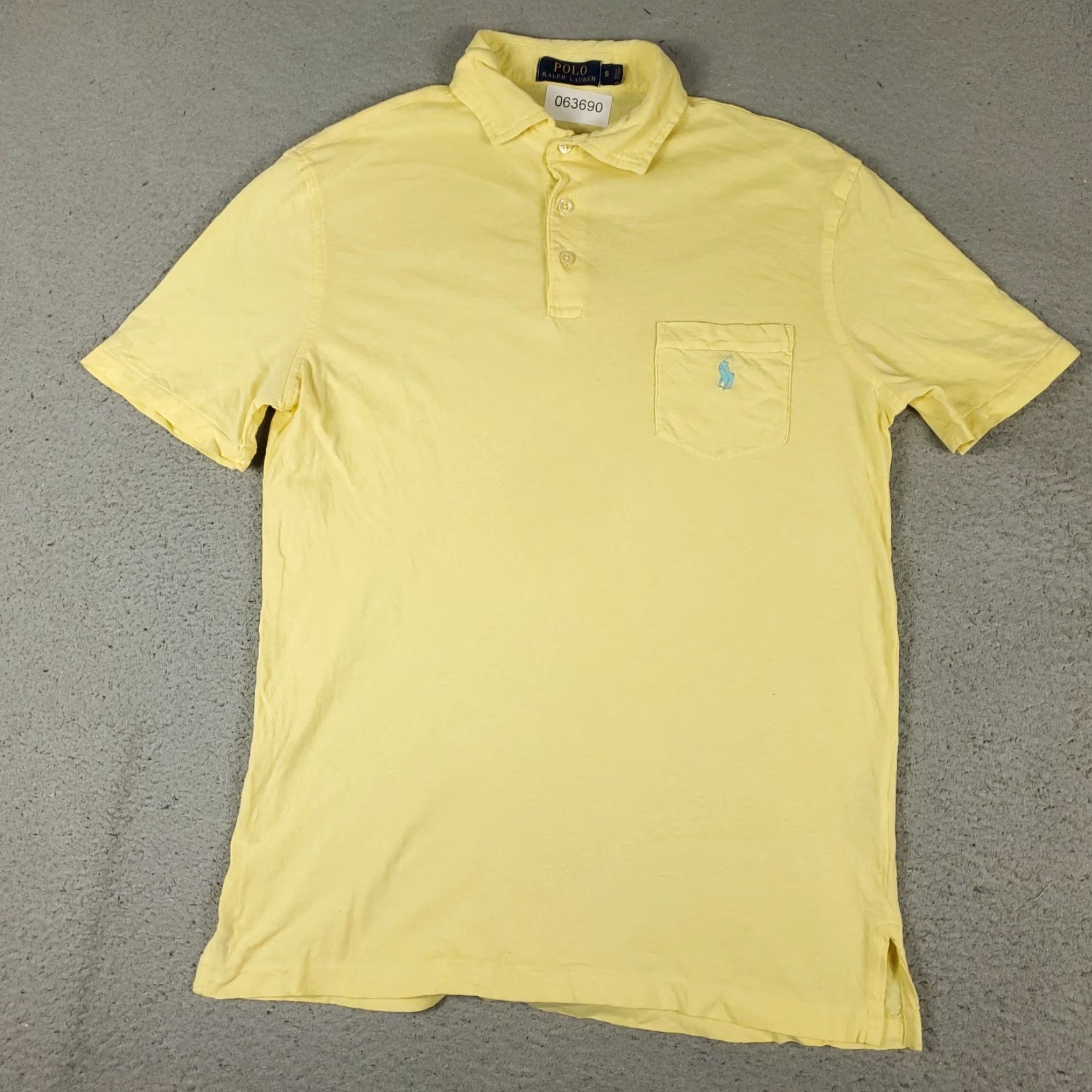 Ralph Lauren Ralph Lauren Polo Shirt Mens Small Yellow Casual Short Sleeve Preppy Sports Size US S / EU 44-46 / 1 - 2 Thumbnail
