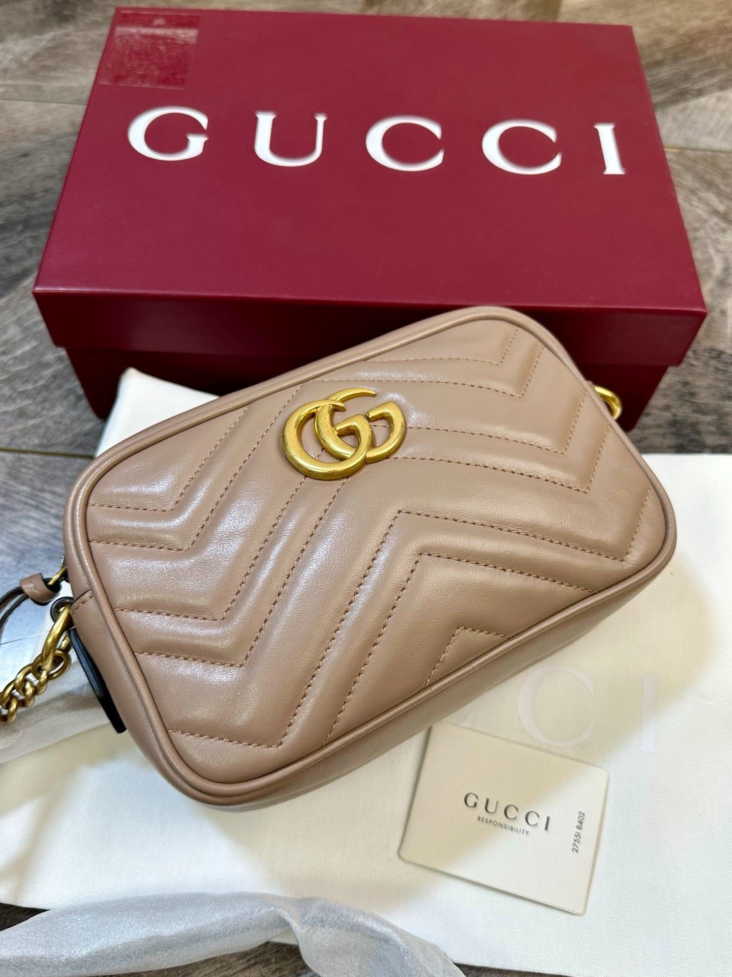 Gucci Gucci Marmont Camera Bag Size ONE SIZE - 1 Thumbnail