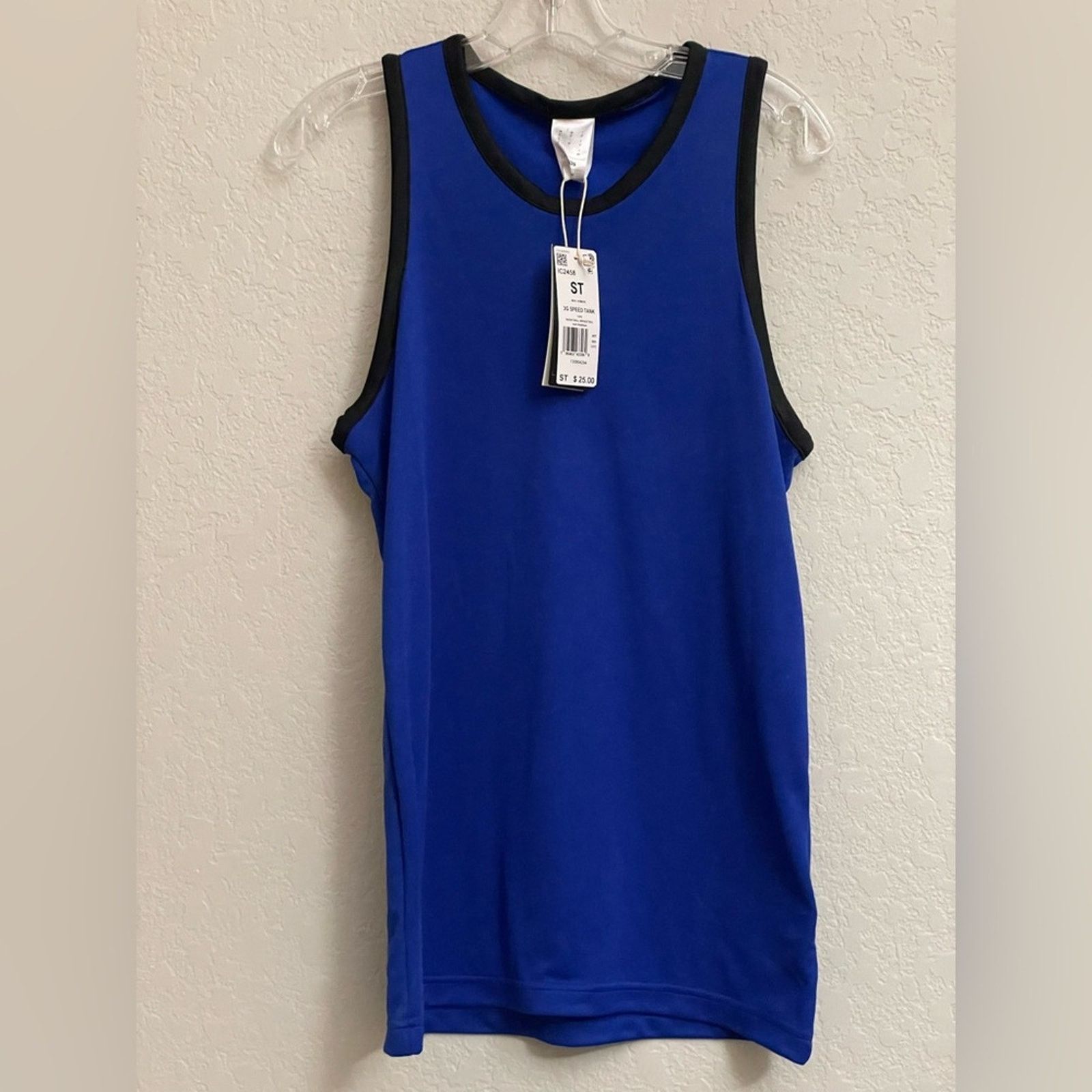 Adidas Adidas 3G Speed Tank in Lucid Blue/Black - Size Small Tall Size US S / EU 44-46 / 1 - 1 Thumbnail
