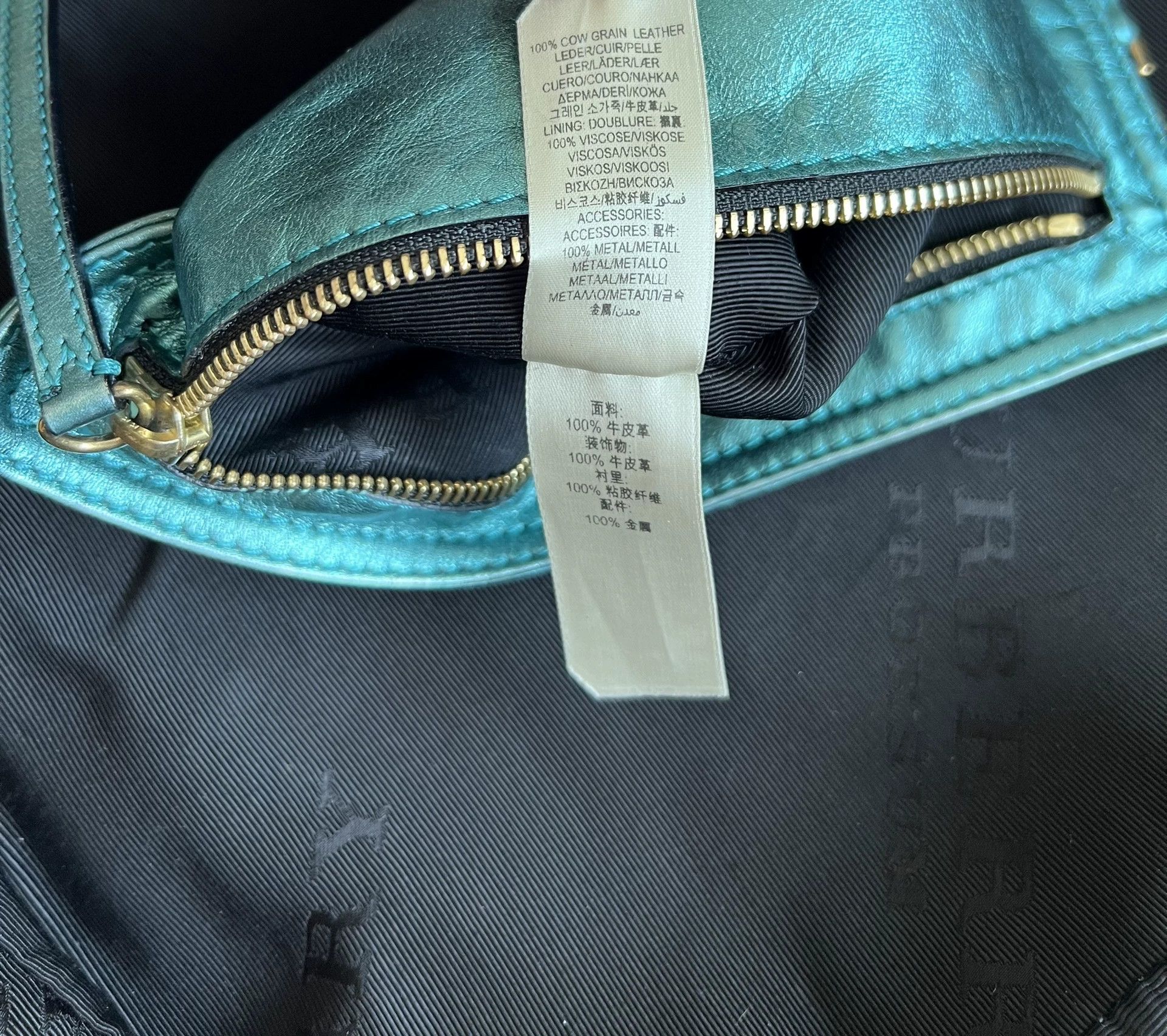 Burberry Burberry Prorsum Electric Blue Leather Tote Bag 40x40 Size ONE SIZE - 9 Thumbnail