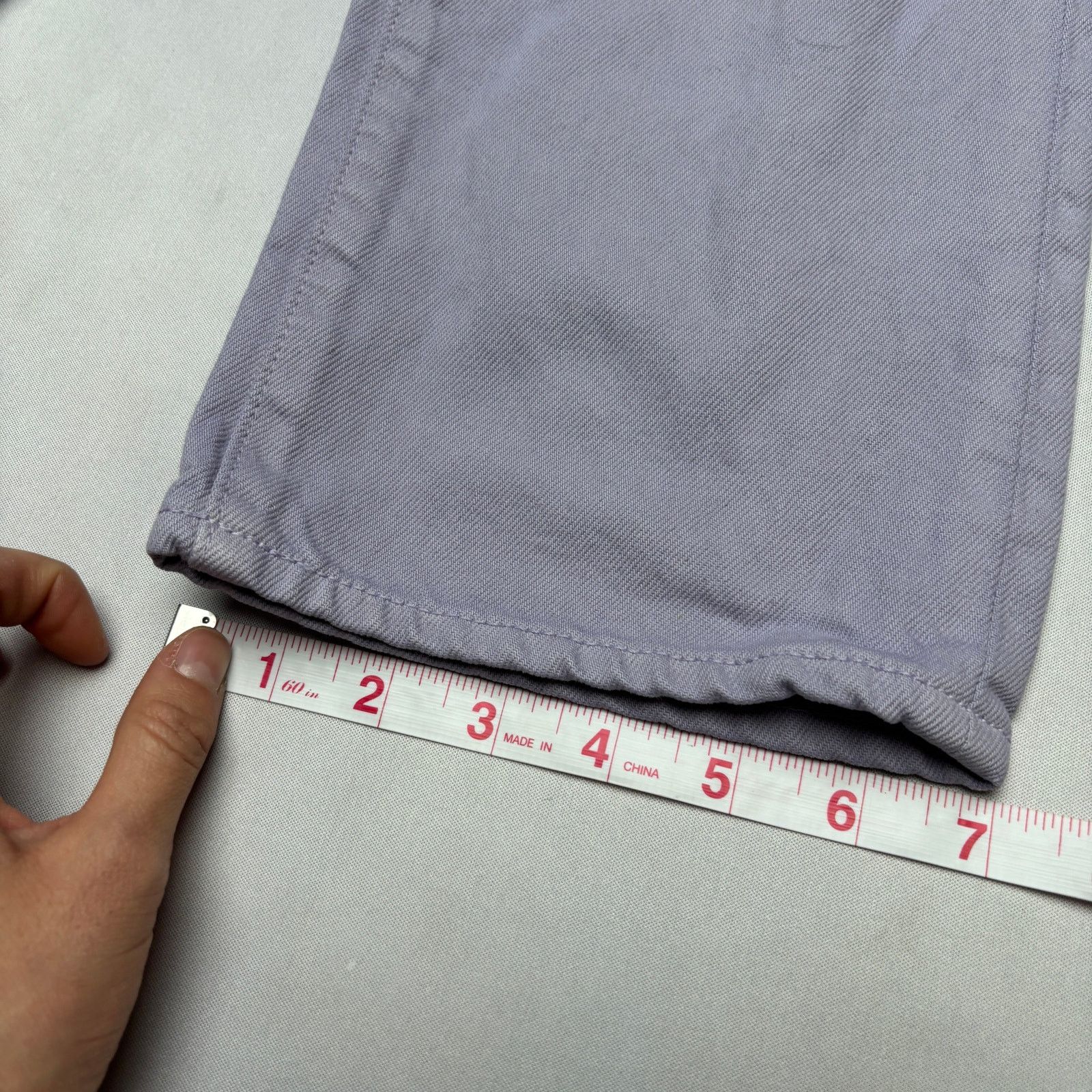 Sid Mashburn Sid Mashburn Straight Leg Jeans 34x30 Purple Denim 5 Pocket Size US 34 / EU 50 - 8 Thumbnail