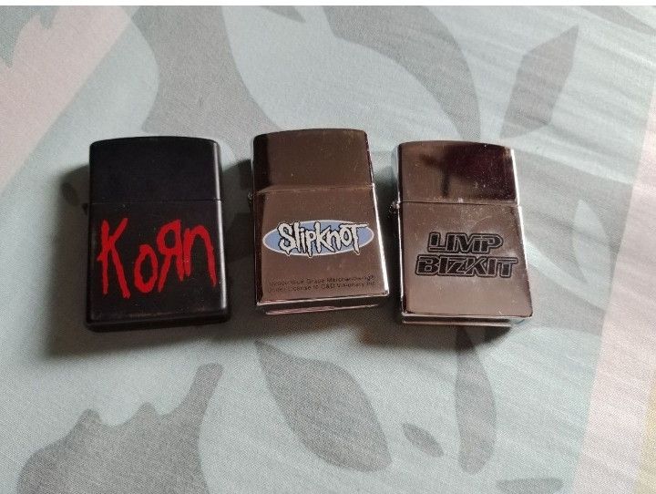 Vintage × Zippo Korn slipknot Blue grape Zippo style lighter Size ONE SIZE - 1 Thumbnail