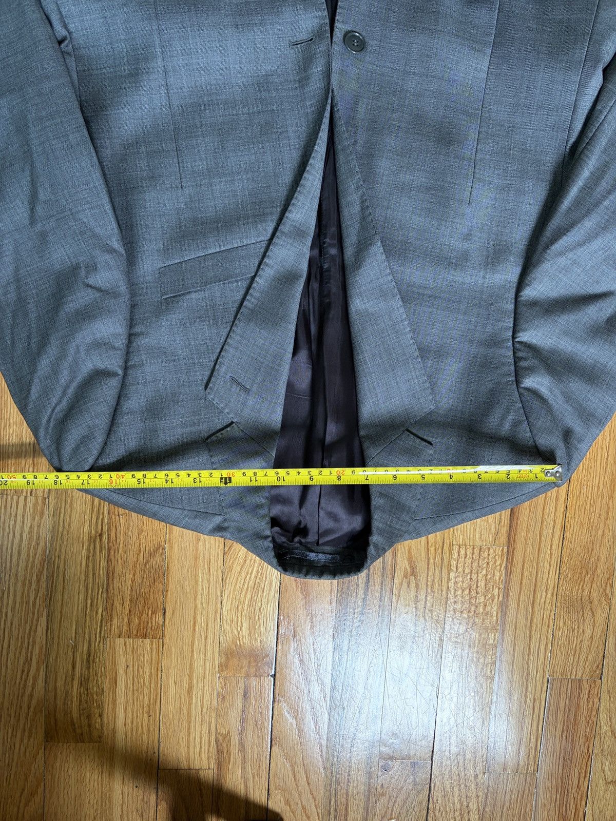 Ermenegildo Zegna VTG Zegna Gray Wool Suit Size 42R - 3 Thumbnail