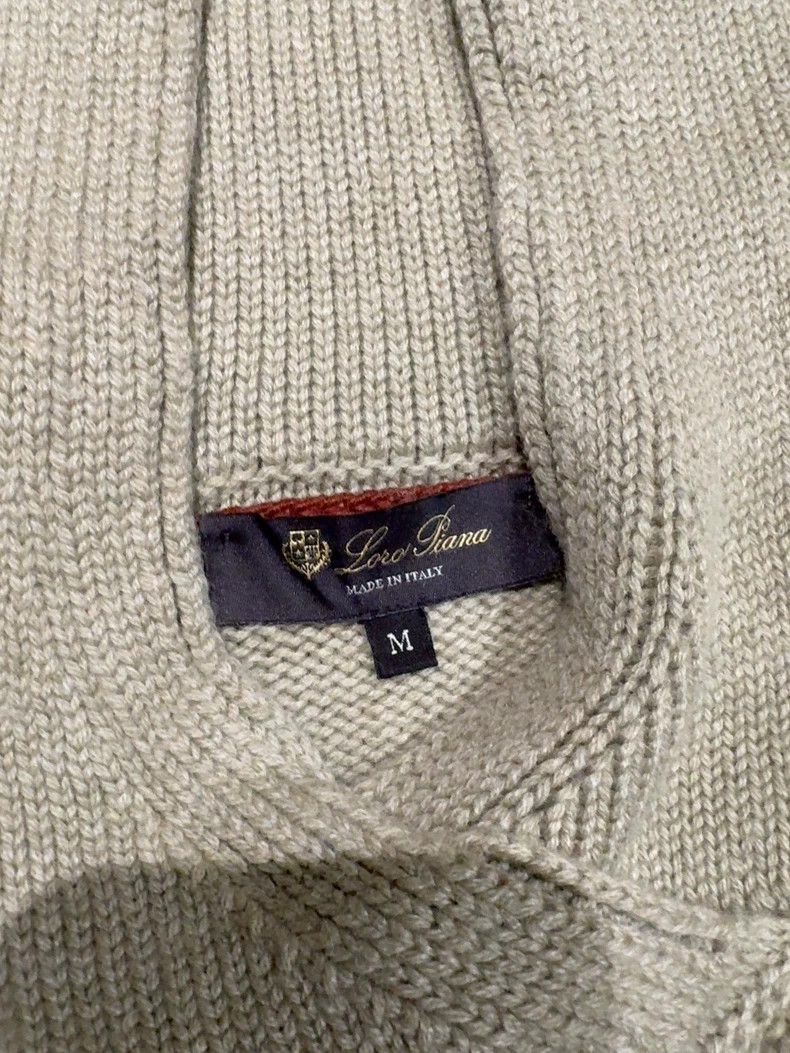 Loro Piana LORO PIANA Beige cashmere pullover Size M / US 6-8 / IT 42-44 - 6 Thumbnail