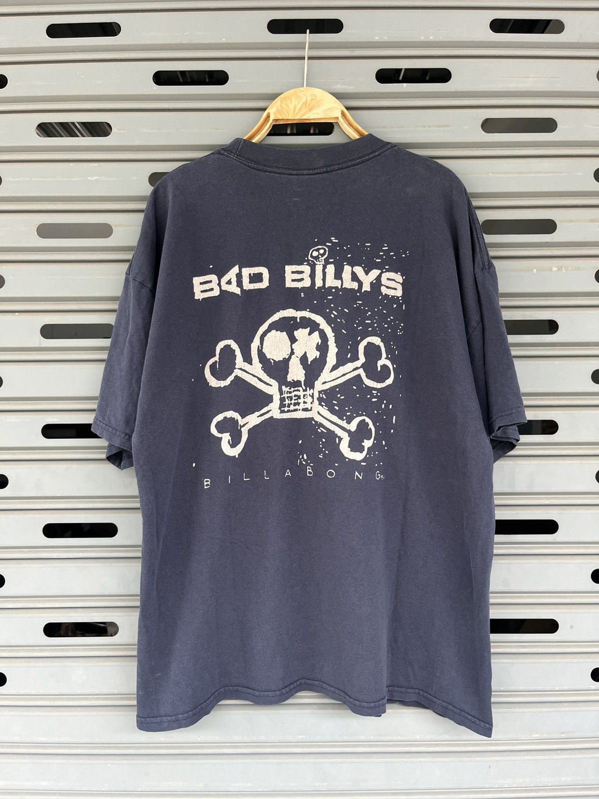 Billabong × Vintage Vintage BAD BILLY’S Billabong 90’s Surf Streetwear Tshirt Size US XL / EU 56 / 4 - 3 Thumbnail