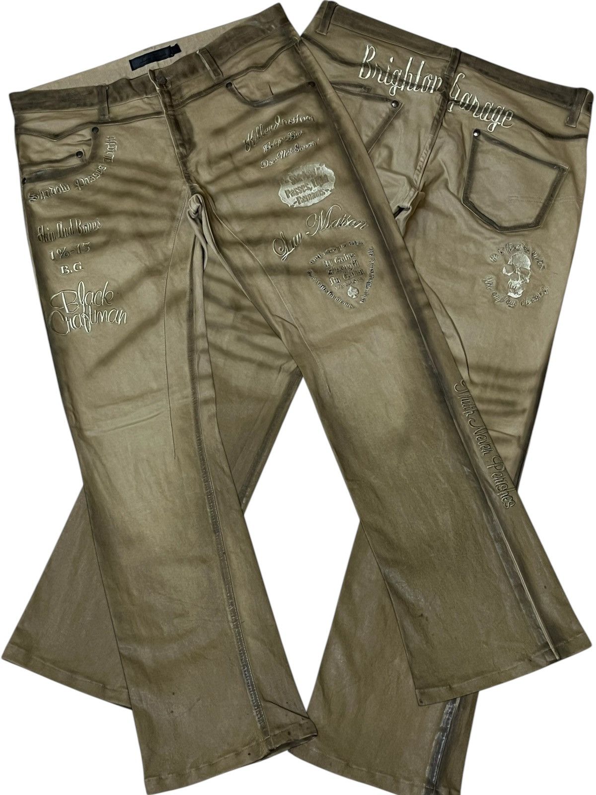 パンツ 00s JACK ROSE flare cargo pants grunge If Six Was Nine × Japanese Brand × Le Grande Bleu (L.G.B.
