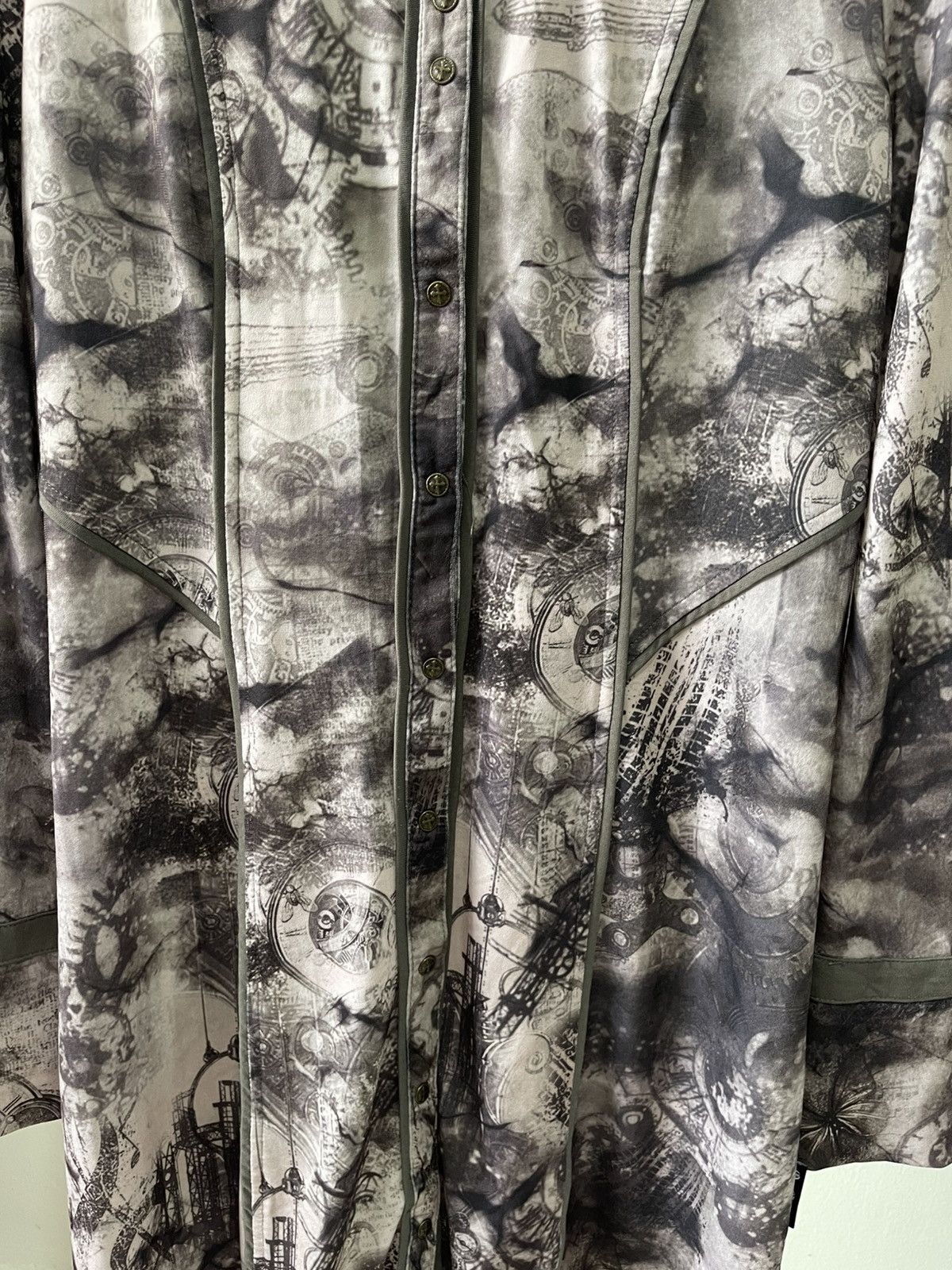 If Six Was Nine Ozz On Gothic Fullprint Dress Size S / US 4 / IT 40 - 6 Thumbnail