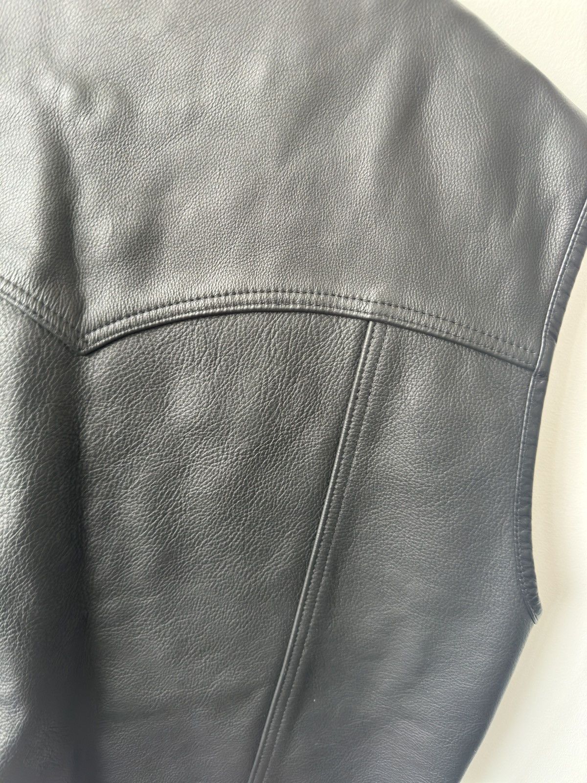 Joe's Joes Leather Motorcycle Vest Size US XL / EU 56 / 4 - 7 Thumbnail
