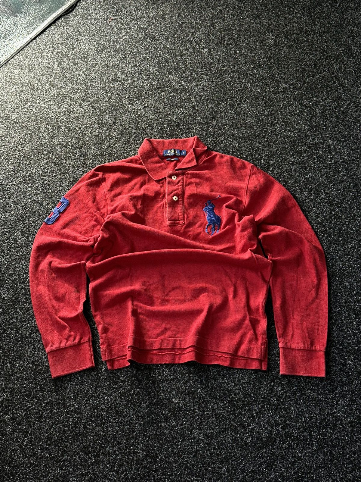 Polo Ralph Lauren × Vintage ❗️Vintage POLO Shirt Polo Ralph Lauren #3 USA Chief Keef styl Size US S / EU 44-46 / 1 - 1 Thumbnail