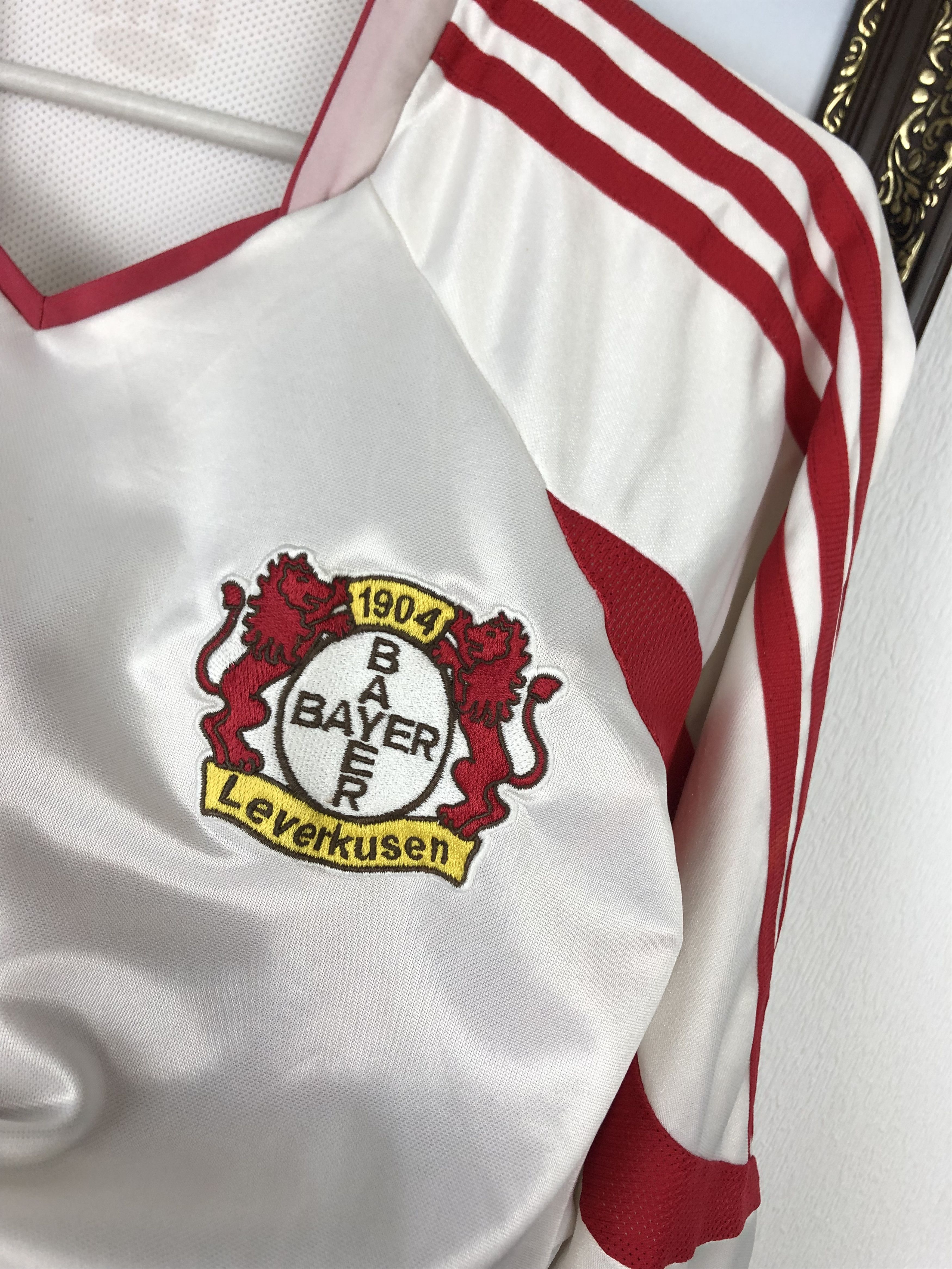Adidas Bayer 04 Leverkusen football shirt 2003 Soccer Tee Hype Size US XL / EU 56 / 4 - 3 Thumbnail
