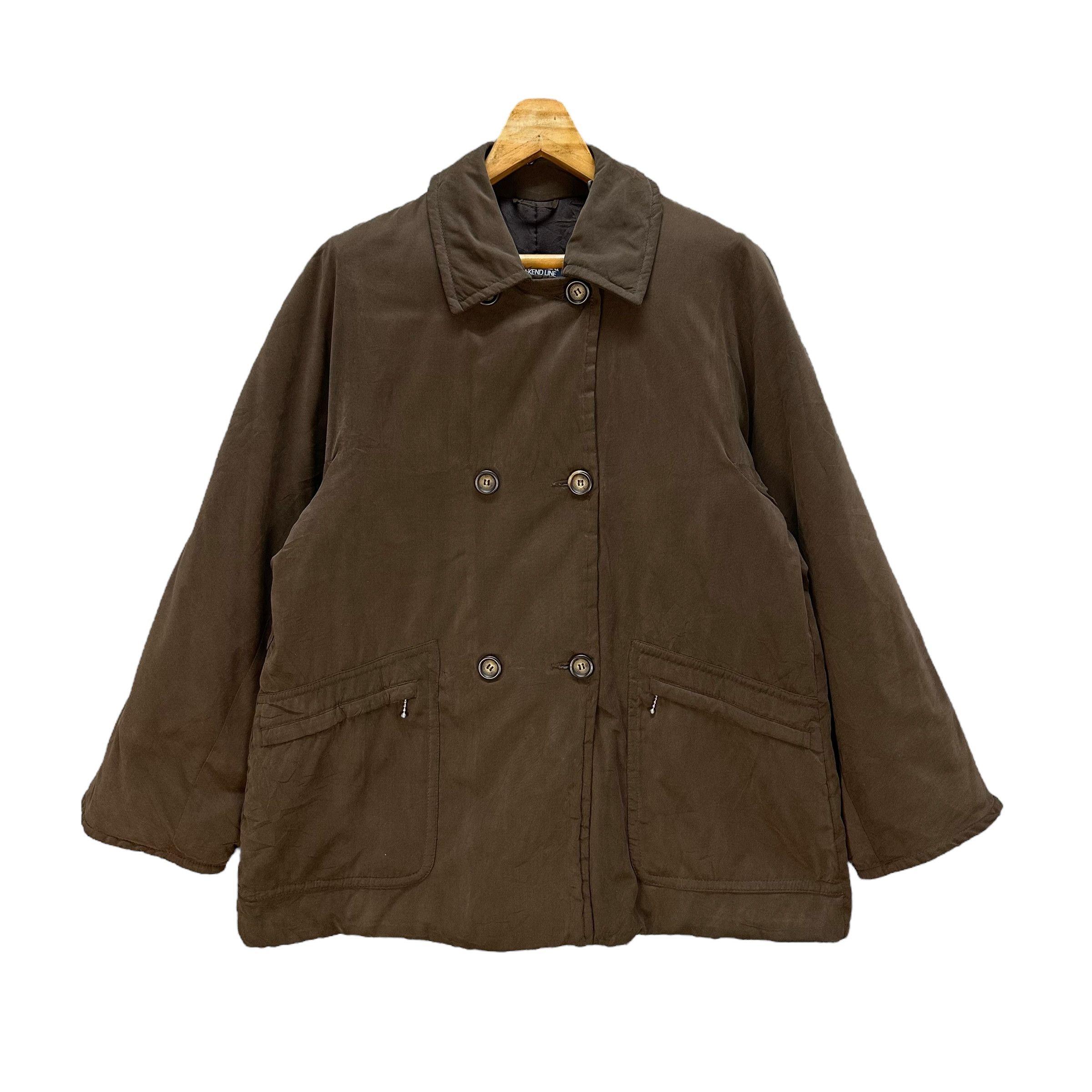 MAX MARA Weekend Line Double Breasted Coat Jacket #73-1440