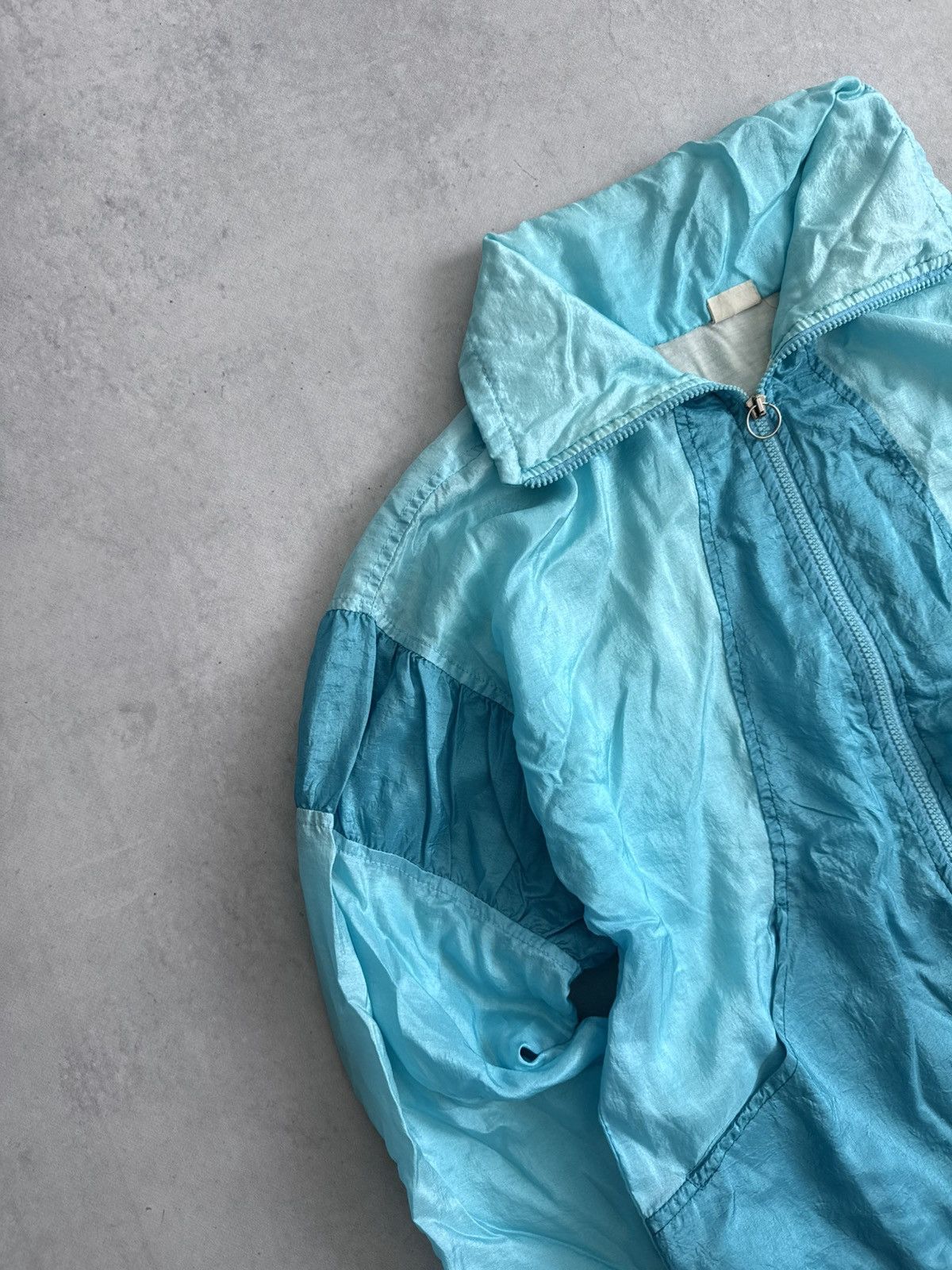 Ellesse Vintage Ellesse 90’s Nylon Women’s Rare Zip Track Jacket Size L / US 10 / IT 46 - 3 Thumbnail