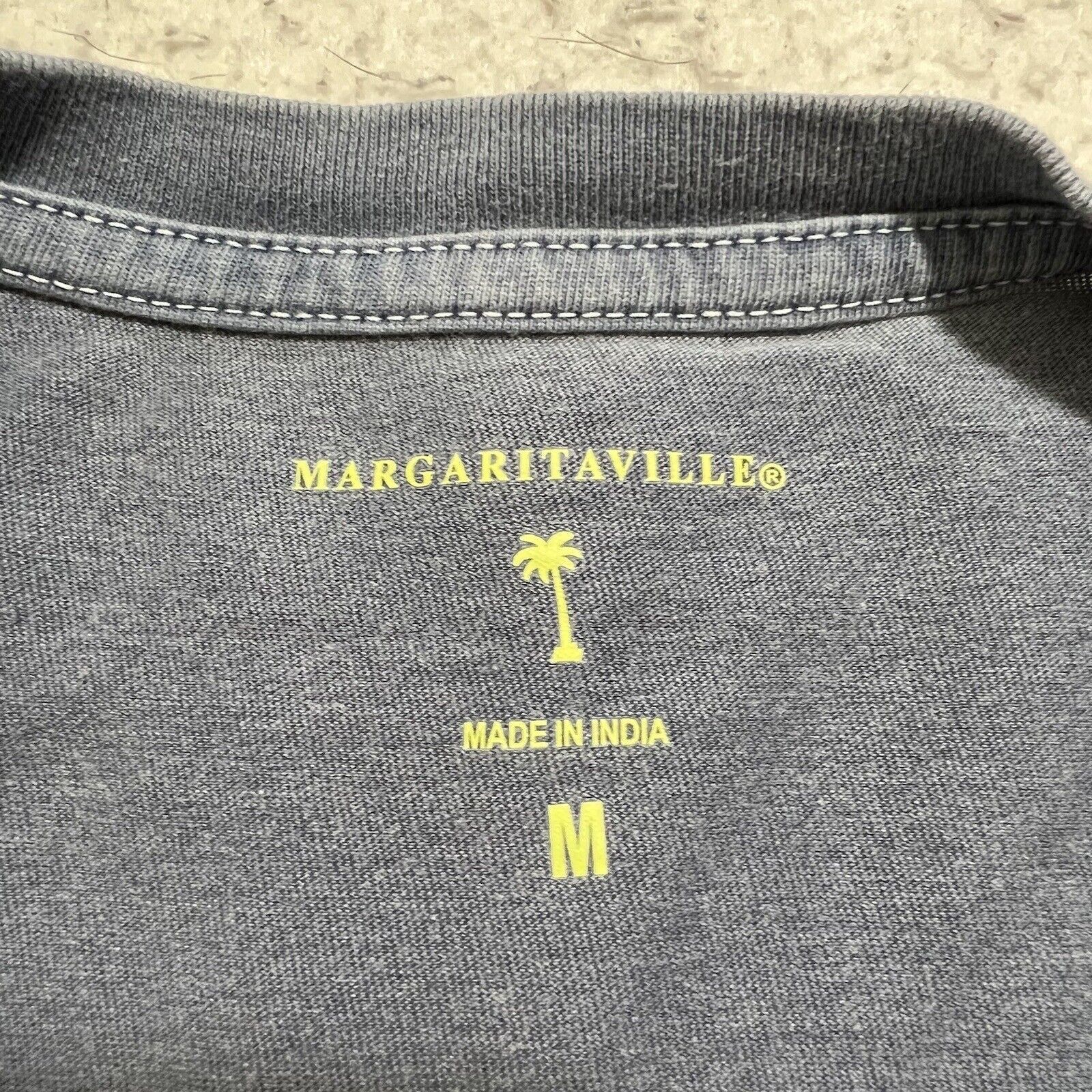Other Margaritaville Medium Jimmy Buffett Palm Trees Graphic Tee Size US M / EU 48-50 / 2 - 3 Thumbnail
