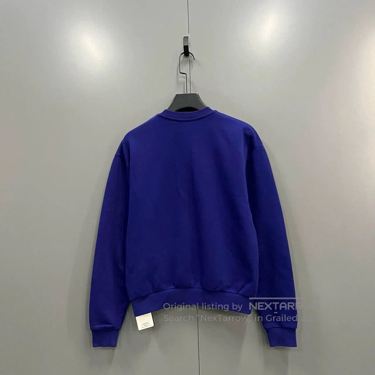 Balenciaga balenciaga blue logo sweatshirt size xs. Size US XS / EU 42 / 0 - 2 Thumbnail