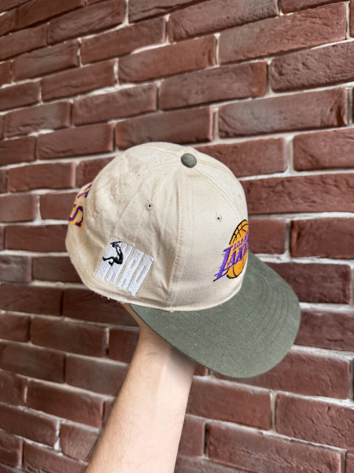 Vintage Vintage 90s Los Angeles Lakers NBA Snapback Hat Cap Size ONE SIZE - 2 Thumbnail