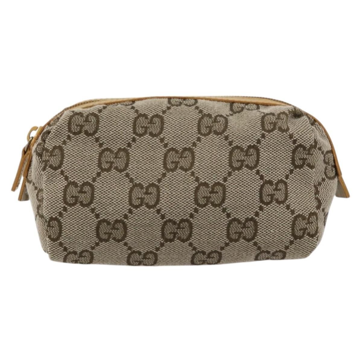 Gucci Gucci Vintage Toiletry Pouch GG Canvas Size ONE SIZE - 1 Thumbnail