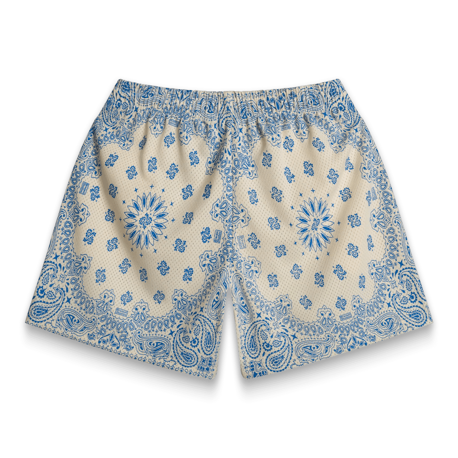 Bravest Studios Bravest Studios Short "Screenprinted Paisley Cream" Size US 30 / EU 46 - 1 Thumbnail