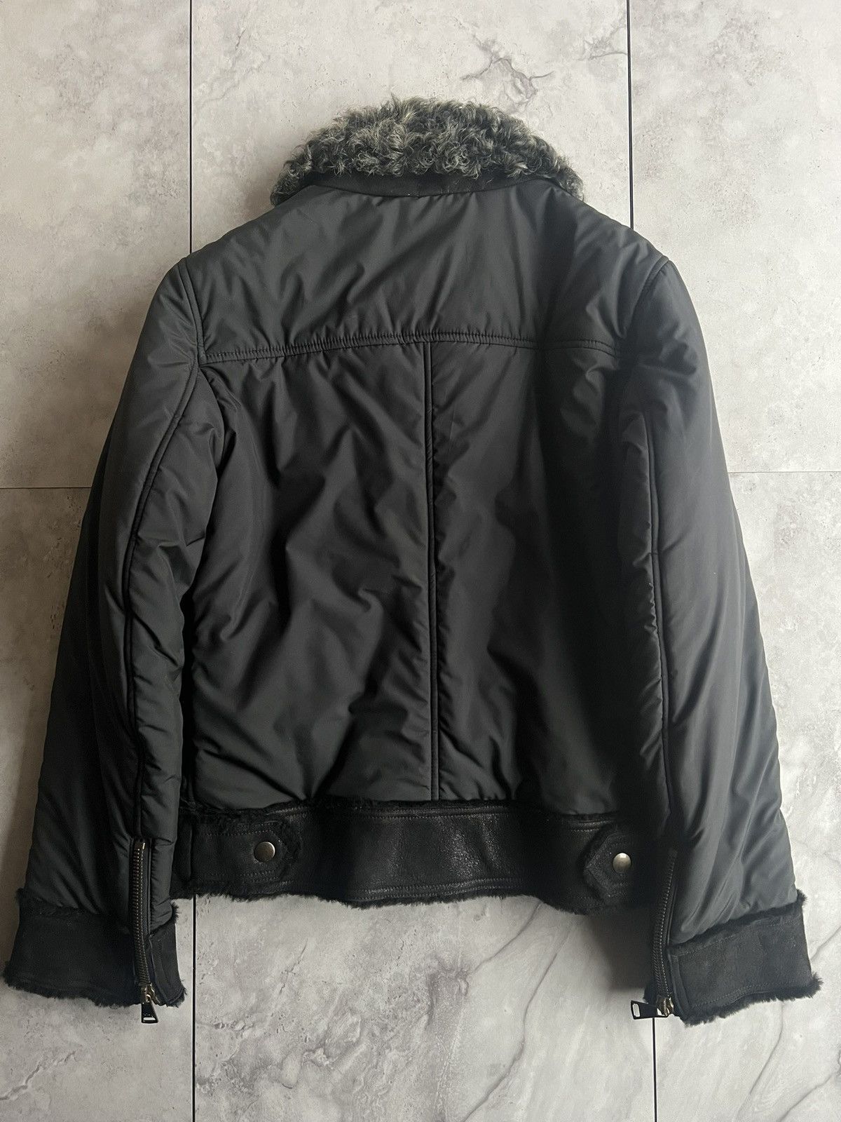 Dolce & Gabbana Dolce & Gabbana Kalgan Fur Leather Trim Jacket Size US M / EU 48-50 / 2 - 4 Thumbnail