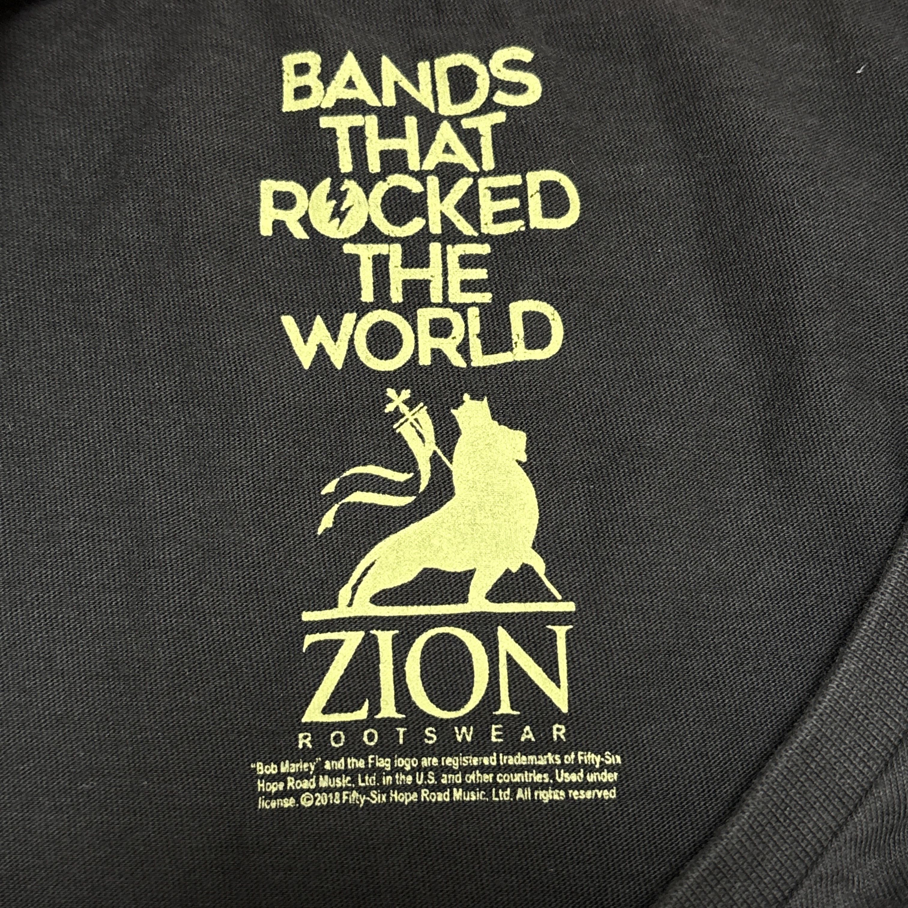 Band Tees Bob Marley Shirt The Wailers Reggae Band Tee Rap Tee Size US XL / EU 56 / 4 - 4 Thumbnail