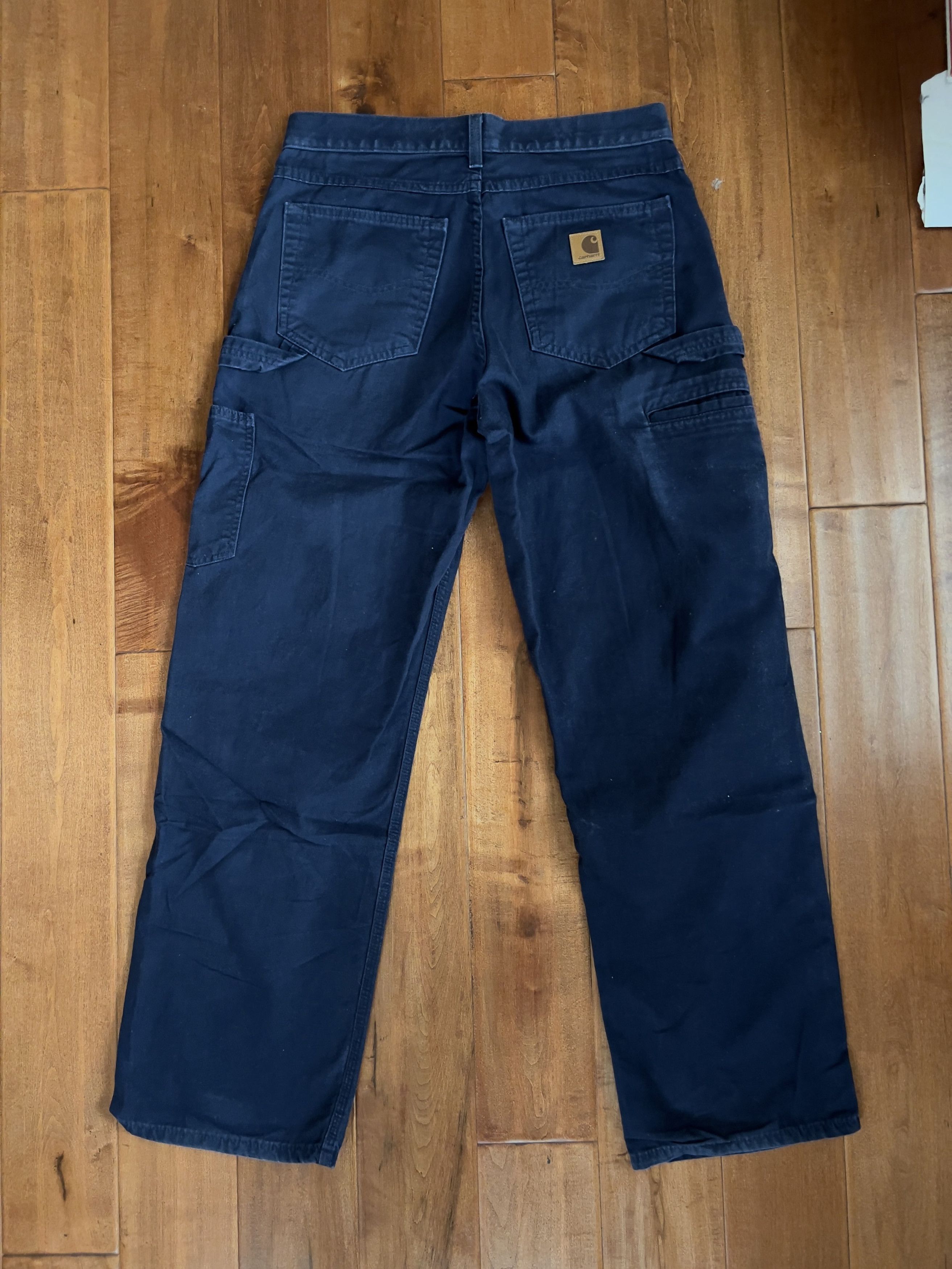 Carhartt Carhartt Loose Fit Canvas Carpenter Pant Size US 31 - 2 Thumbnail