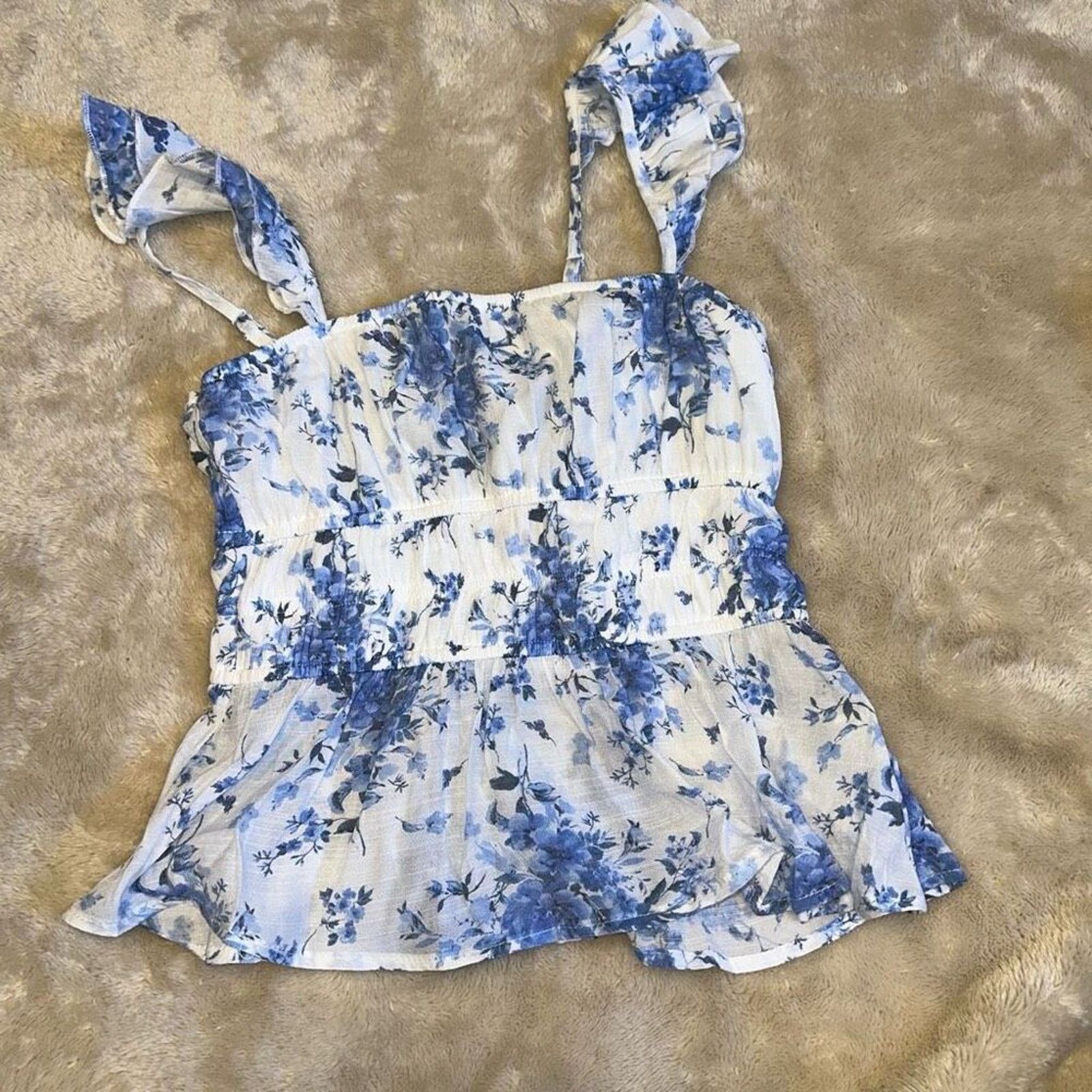 Other Miami Blue Floral Tank Top | Sz S Size S / US 4 / IT 40 - 2 Thumbnail