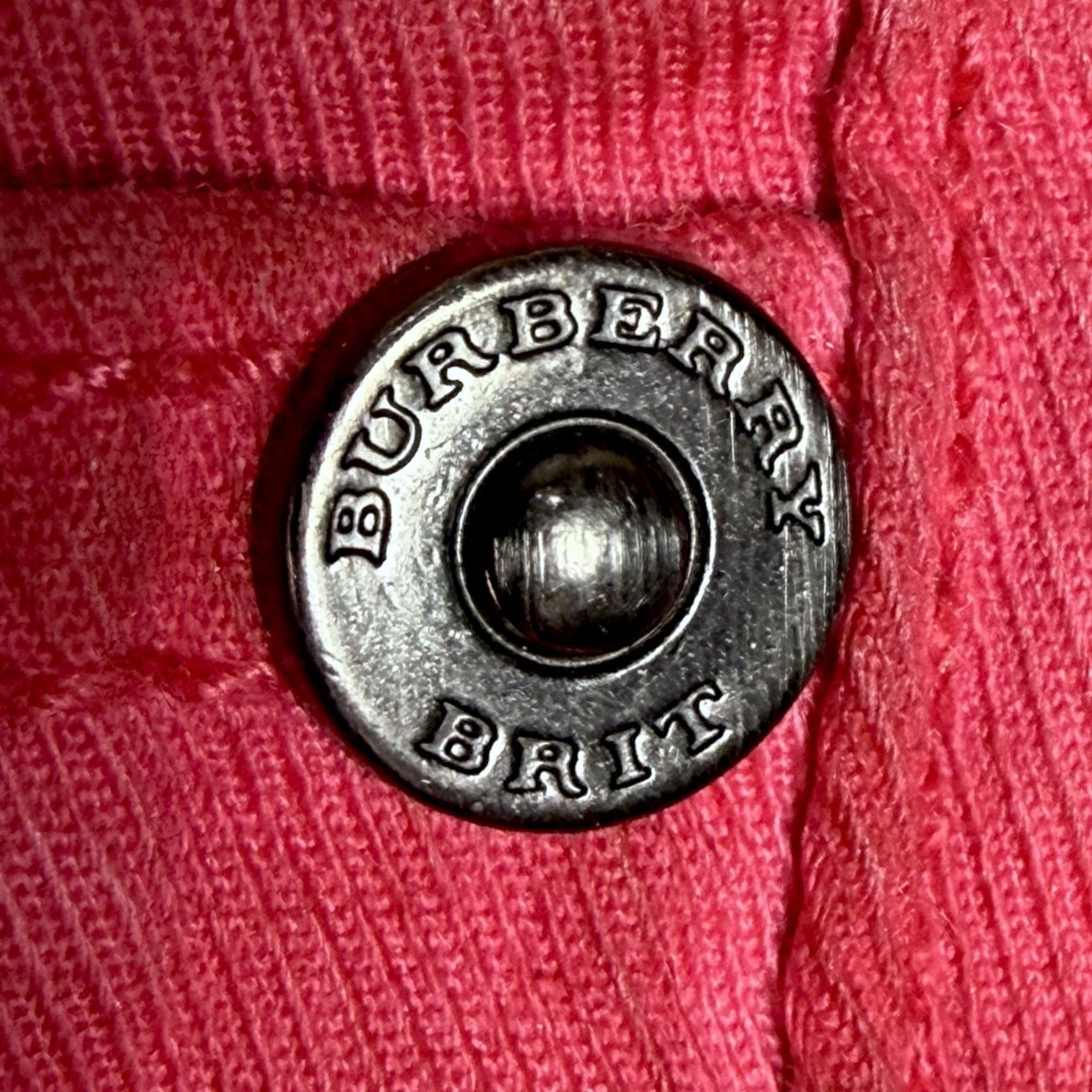 Burberry Burberry Brit Women's Skinny Crop Pink Jeans W29 $425 retail Size 29" - 4 Thumbnail