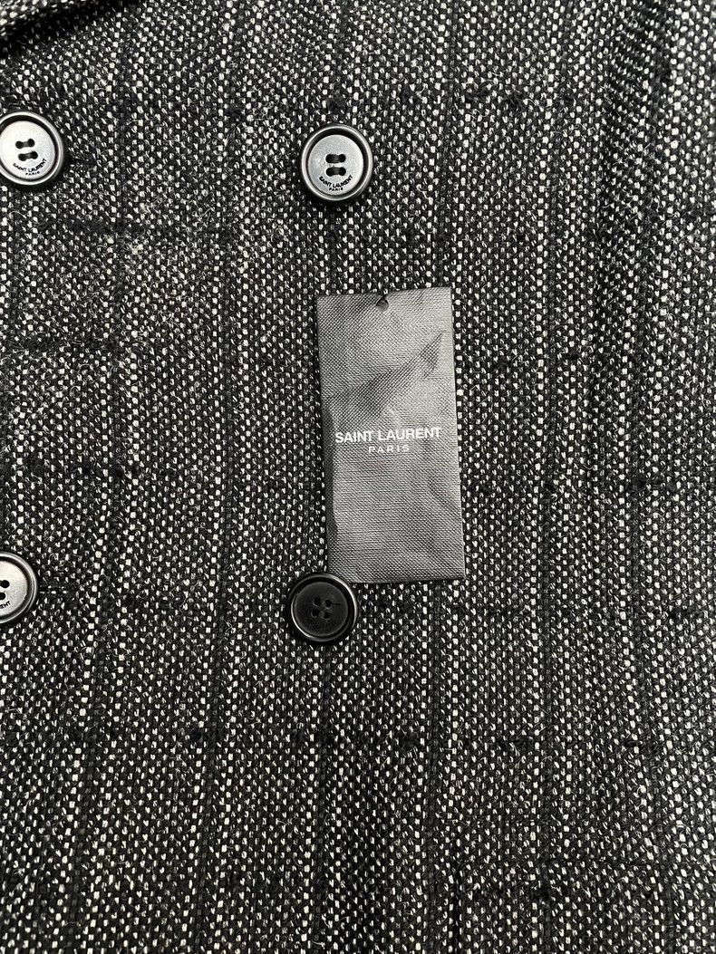 Saint Laurent Paris Saint Laurent DoubleBreasted Wool Coat-2506 Size US M / EU 48-50 / 2 - 4 Thumbnail