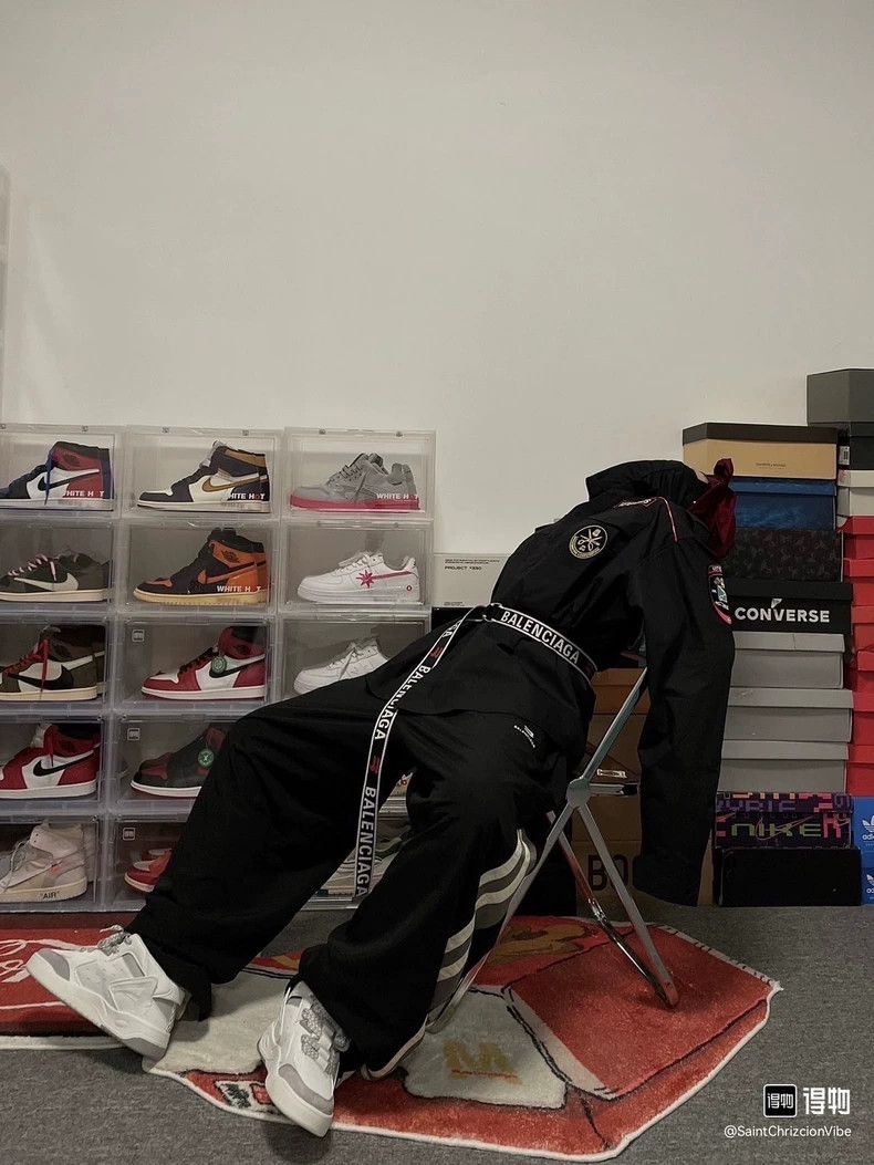 Balenciaga Balenciaga size 48 Logo embroidered side stripe elasticate Size US 32 / EU 48 - 6 Thumbnail