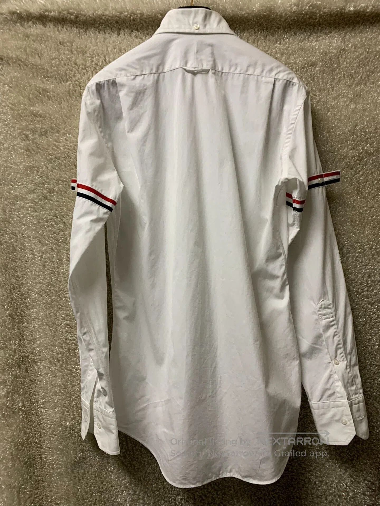 Thom Browne Thom Browne Men's White Shirt. Size US M / EU 48-50 / 2 - 5 Thumbnail