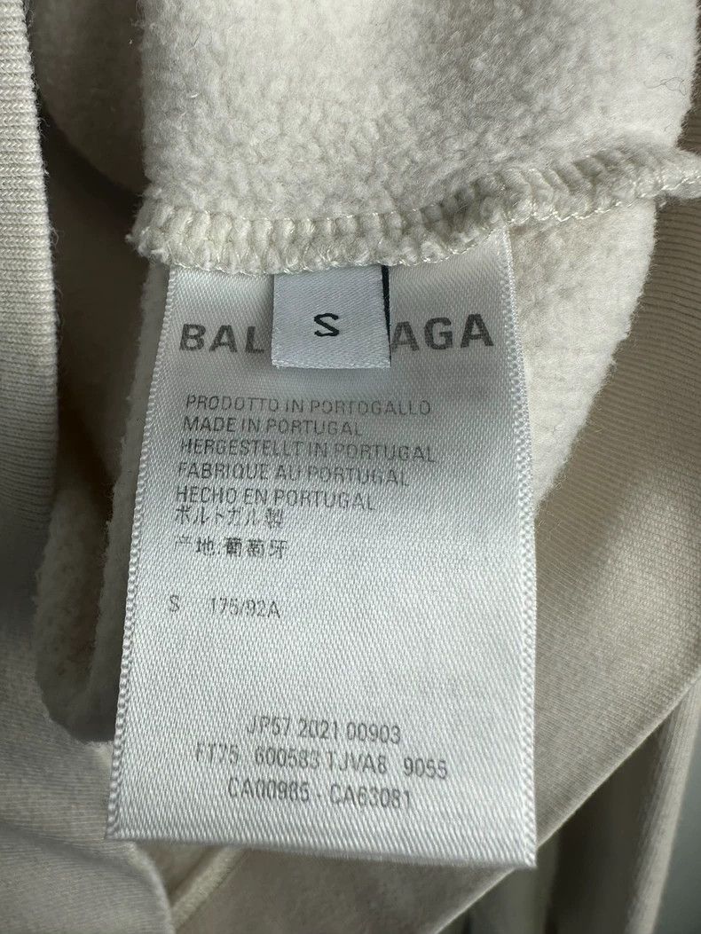 Balenciaga Balenciaga front and back logo hoodie 2502-Nextarrow Size US S / EU 44-46 / 1 - 6 Thumbnail