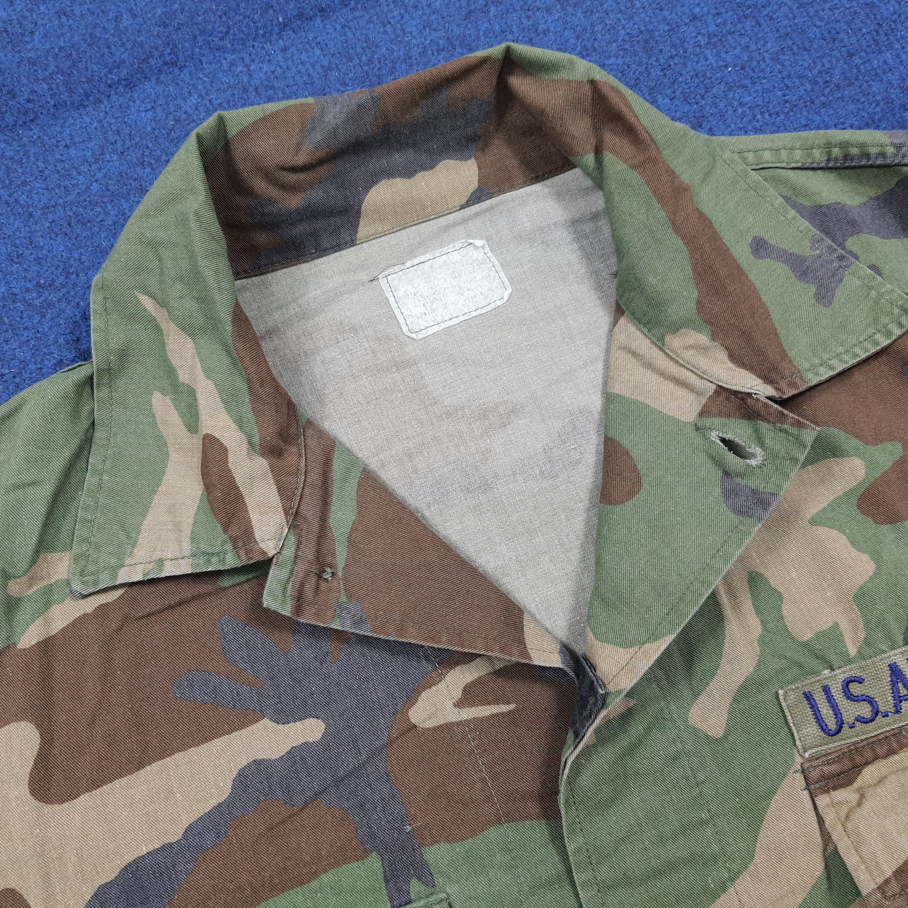 Vintage Vintage 80s/90s USAF Strategic Air Command BDU Jacket C278N9 Size US L / EU 52-54 / 3 - 6 Thumbnail