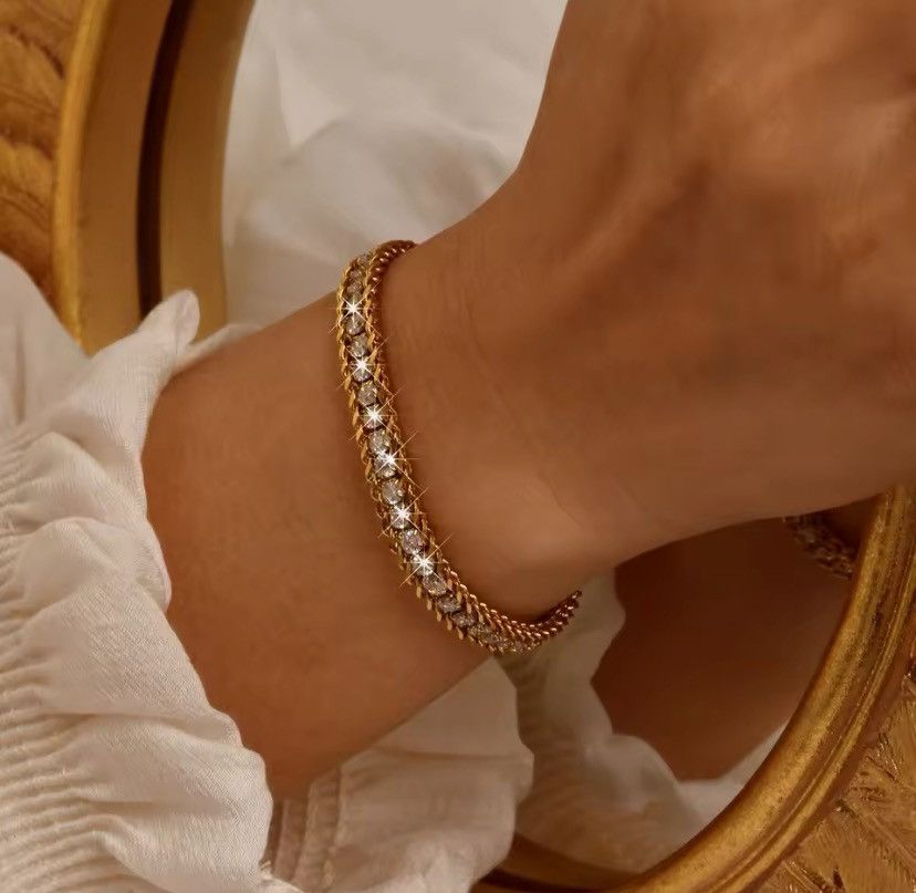 Other Full Bling CZ Stones Bracelet Size ONE SIZE - 3 Thumbnail