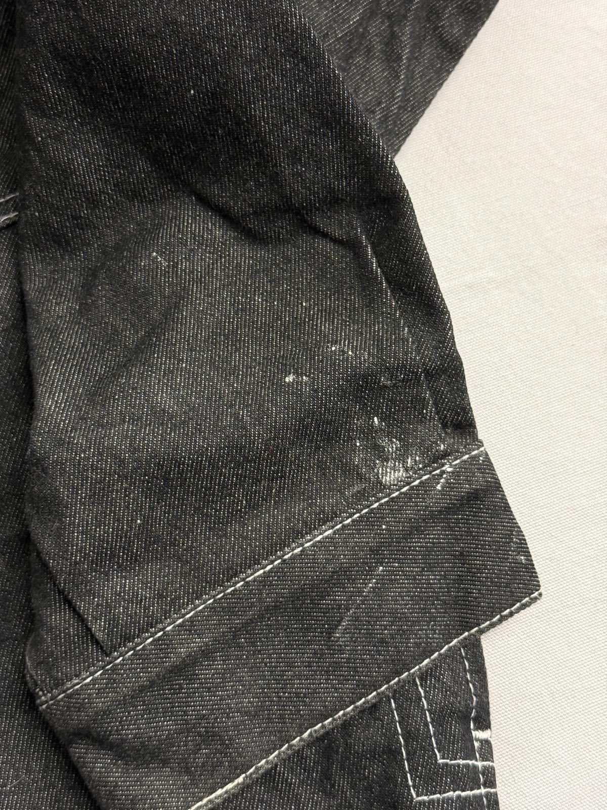 Other Mens Black Denim Jacket Heavy - Sean John Hammer Loop Coat Size US XXL / EU 58 / 5 - 5 Thumbnail