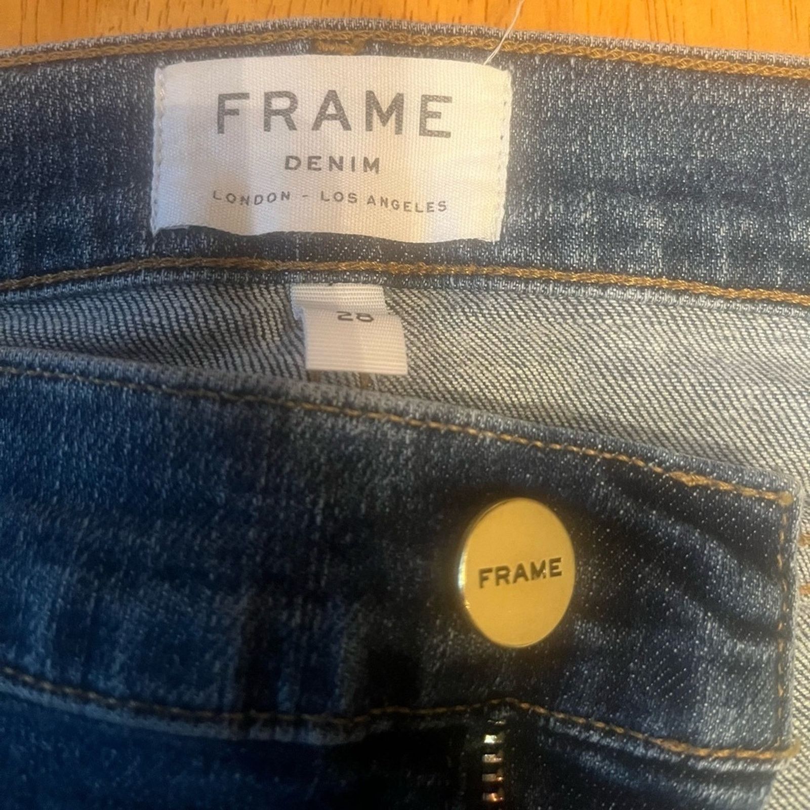 Frame Frame Le Garçon denim jeans, size 28. Size 28" / US 6 / IT 42 - 4 Thumbnail