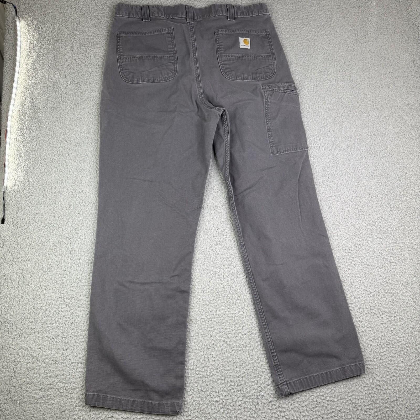 Carhartt Carhartt Gray Rugged Flex Relaxed Pant 38x32 (Fits 36x30) Size US 36 / EU 52 - 2 Thumbnail