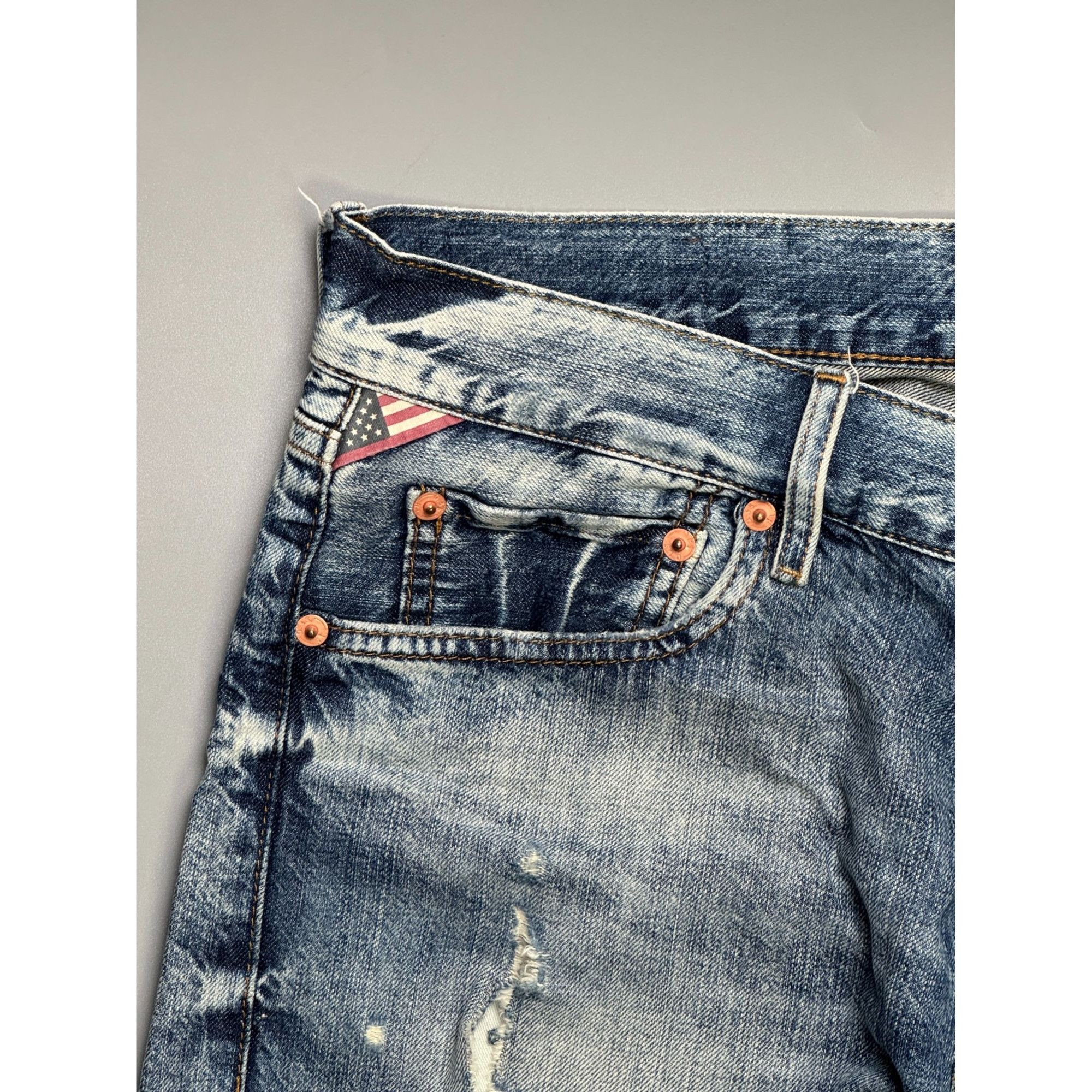 Denim & Supply Ralph Lauren Denim & Supply Ralph Lauren Prospect Slim Fit Jeans (Y1141) Size US 34 / EU 50 - 5 Thumbnail