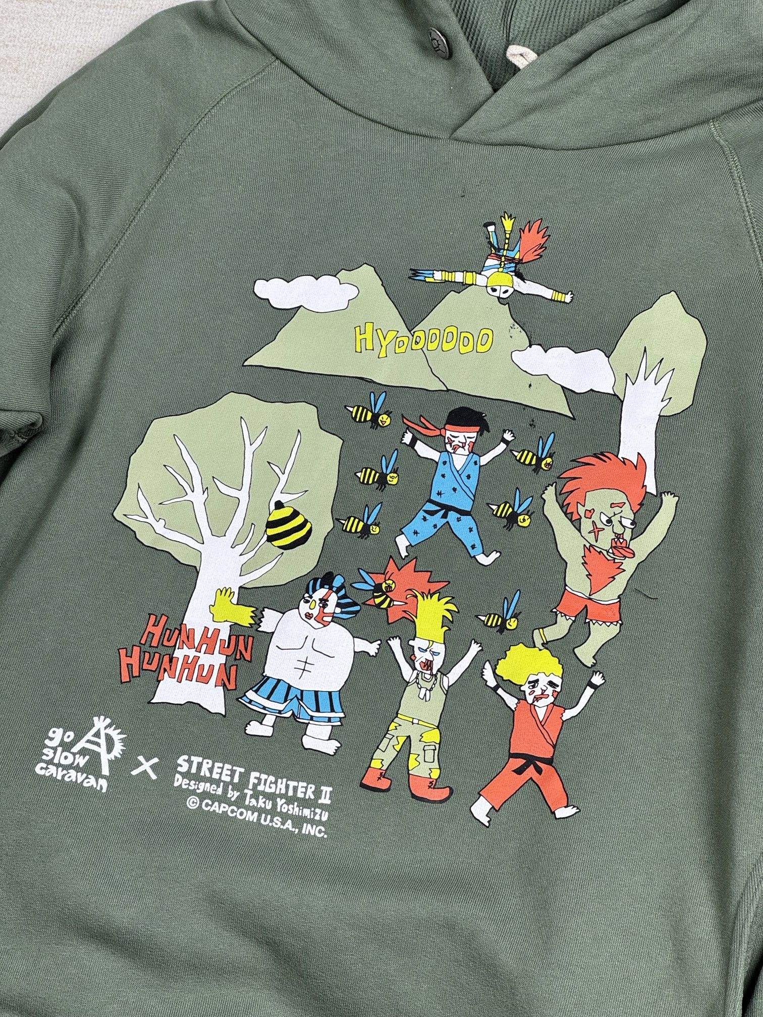 go slow caravan street fighter hoodie Size US L / EU 52-54 / 3 - 1 Thumbnail