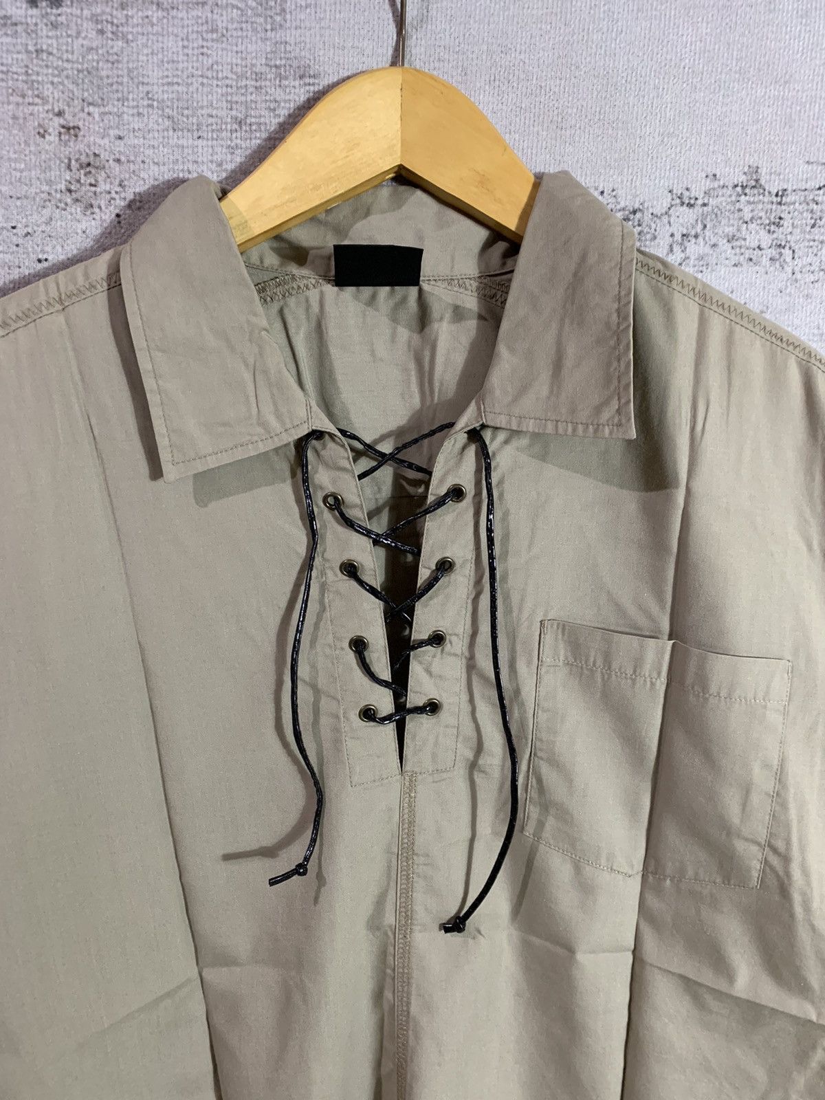 If Six Was Nine × Tony Hawk Vintage Tony Hawk Lace Up Shirt Size US L / EU 52-54 / 3 - 3 Thumbnail