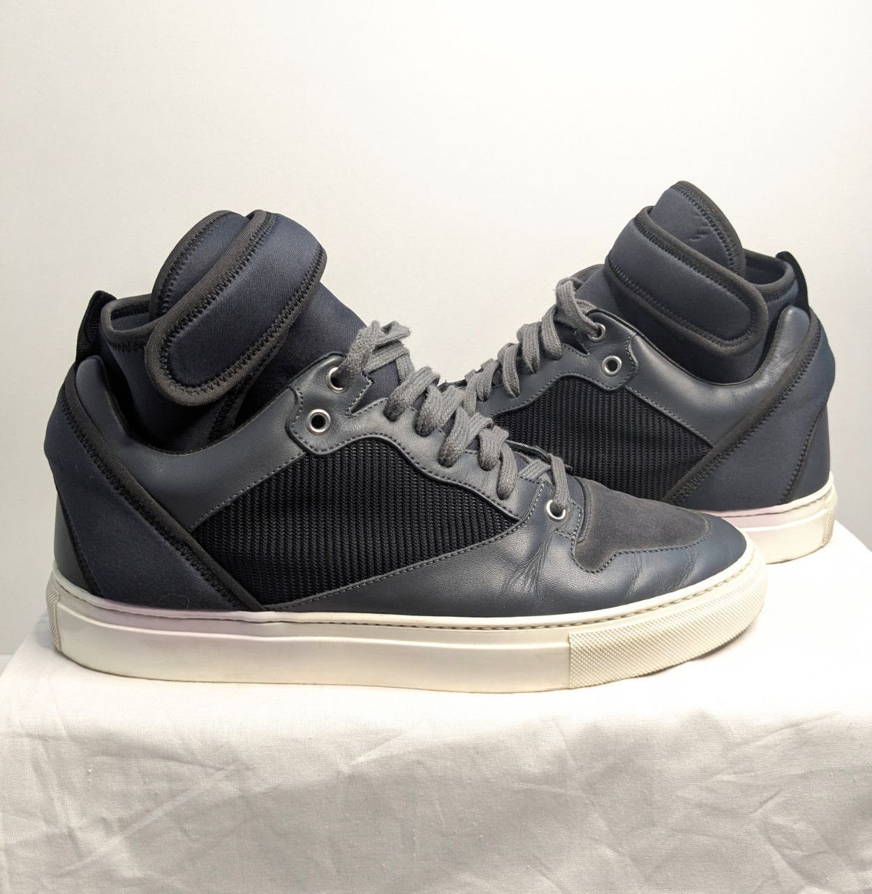 Balenciaga Balenciaga Arena leather high trainers Size US 8.5 / EU 41-42 - 1 Thumbnail