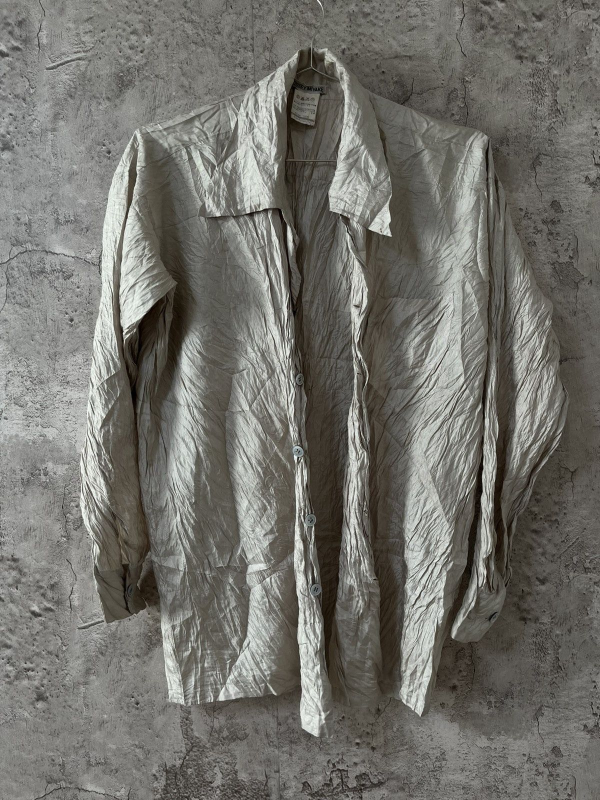 Issey Miyake Issey Miyake pleated shirt Size US M / EU 48-50 / 2 - 3 Thumbnail